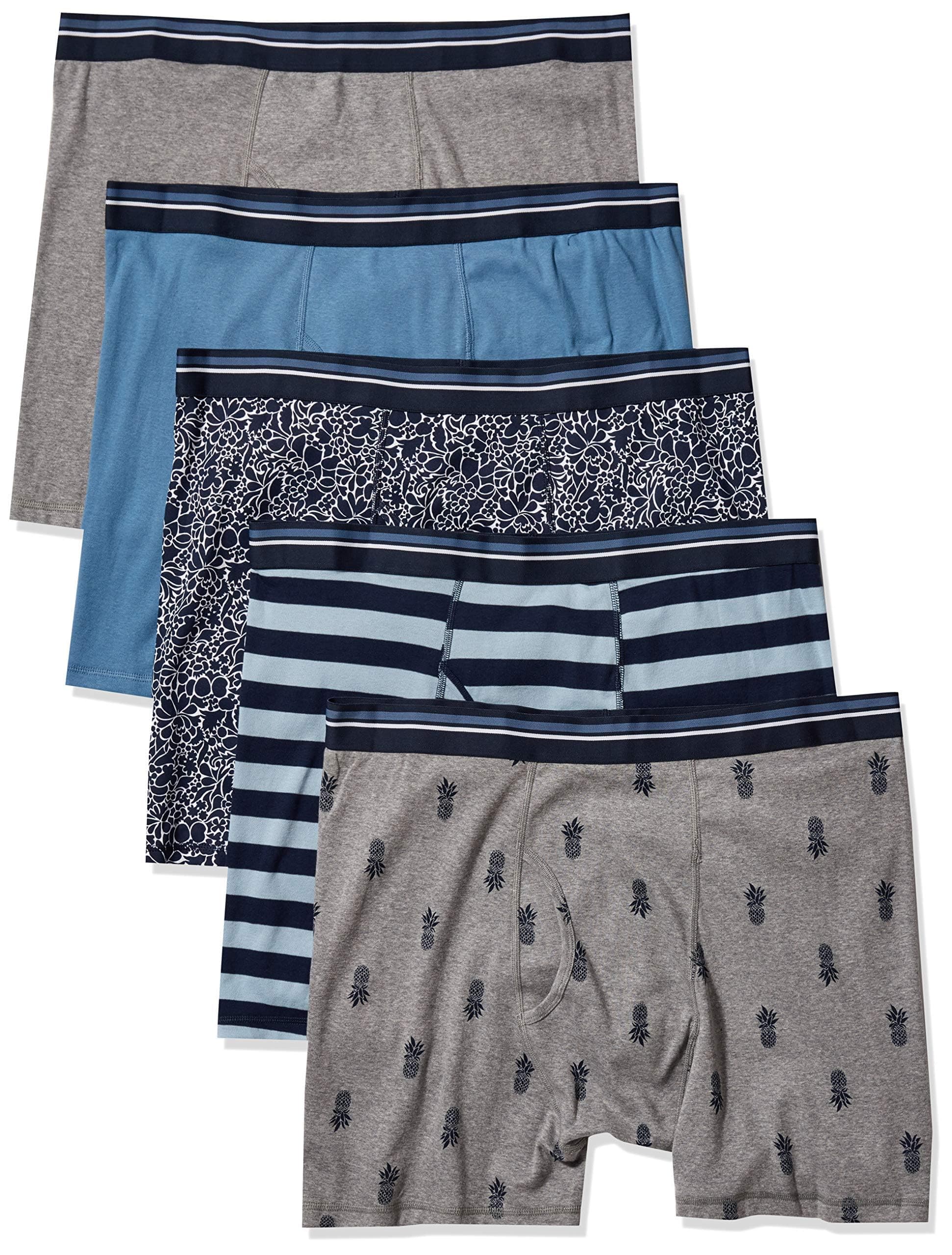 Men's Boxer Shorts Underwear, Comfortable Cotton, Tag-Free