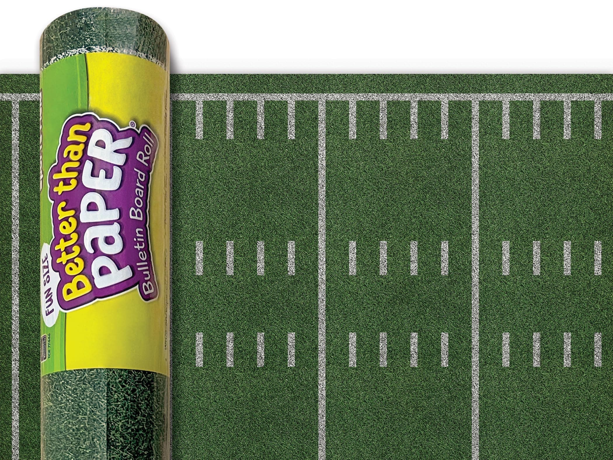 Fun Size Sports Field Better Than Paper Bulletin Board Roll