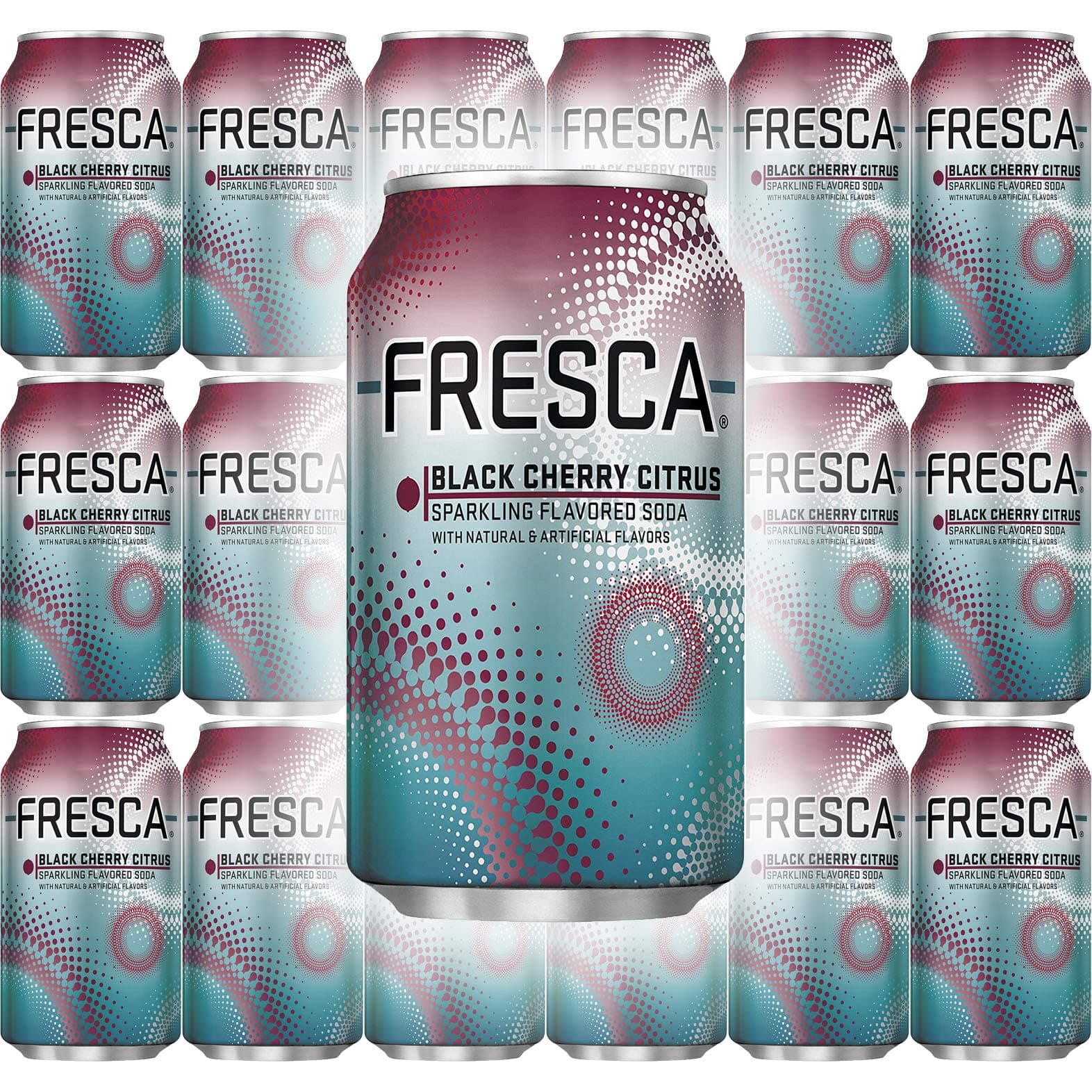 FrescaBlack Cherry Soda, 12 oz Can (Pack of 18, Total of 216 Oz)