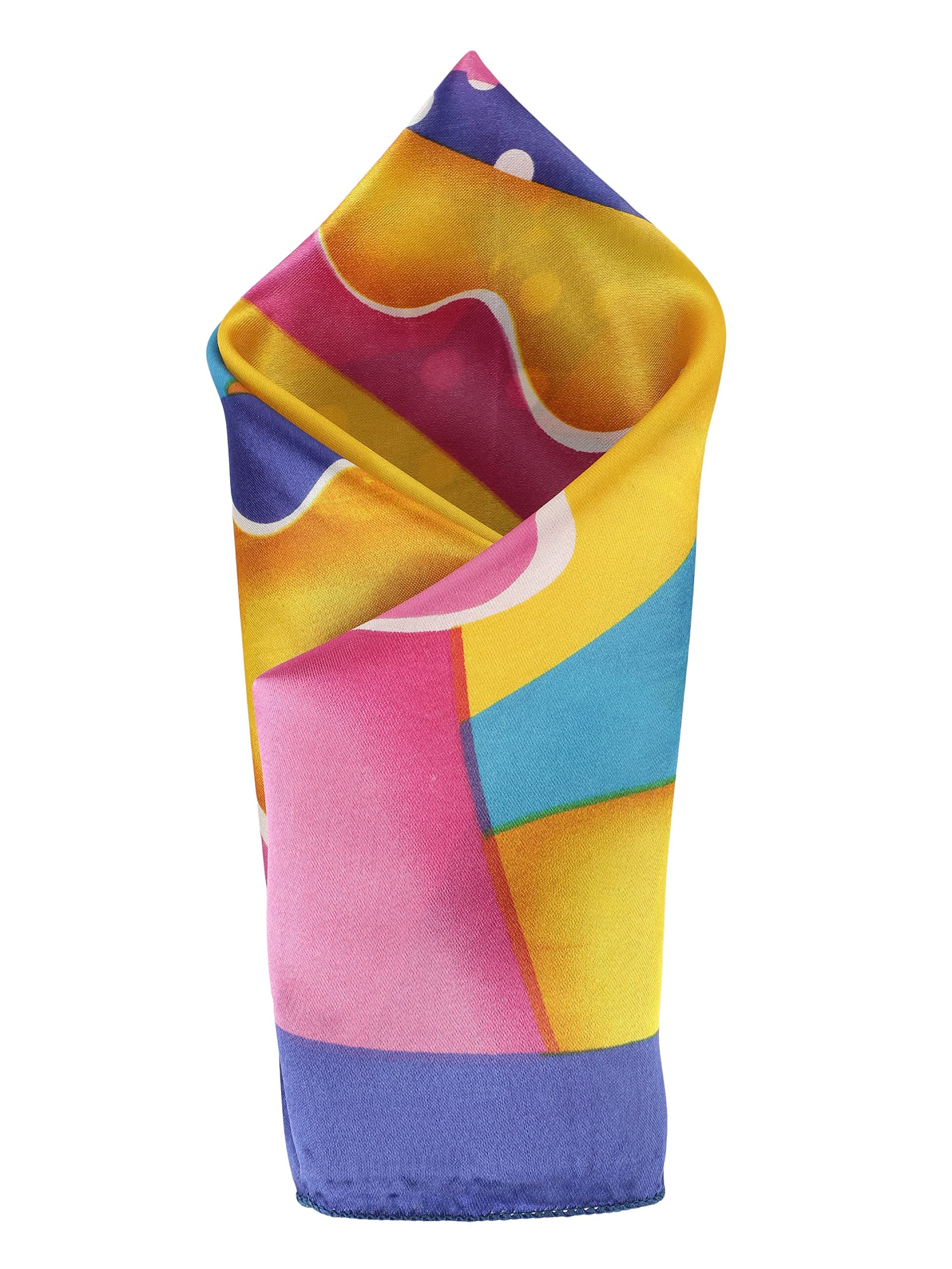 Alvaro castagnino 100% Polyester Men,s Pocket Square