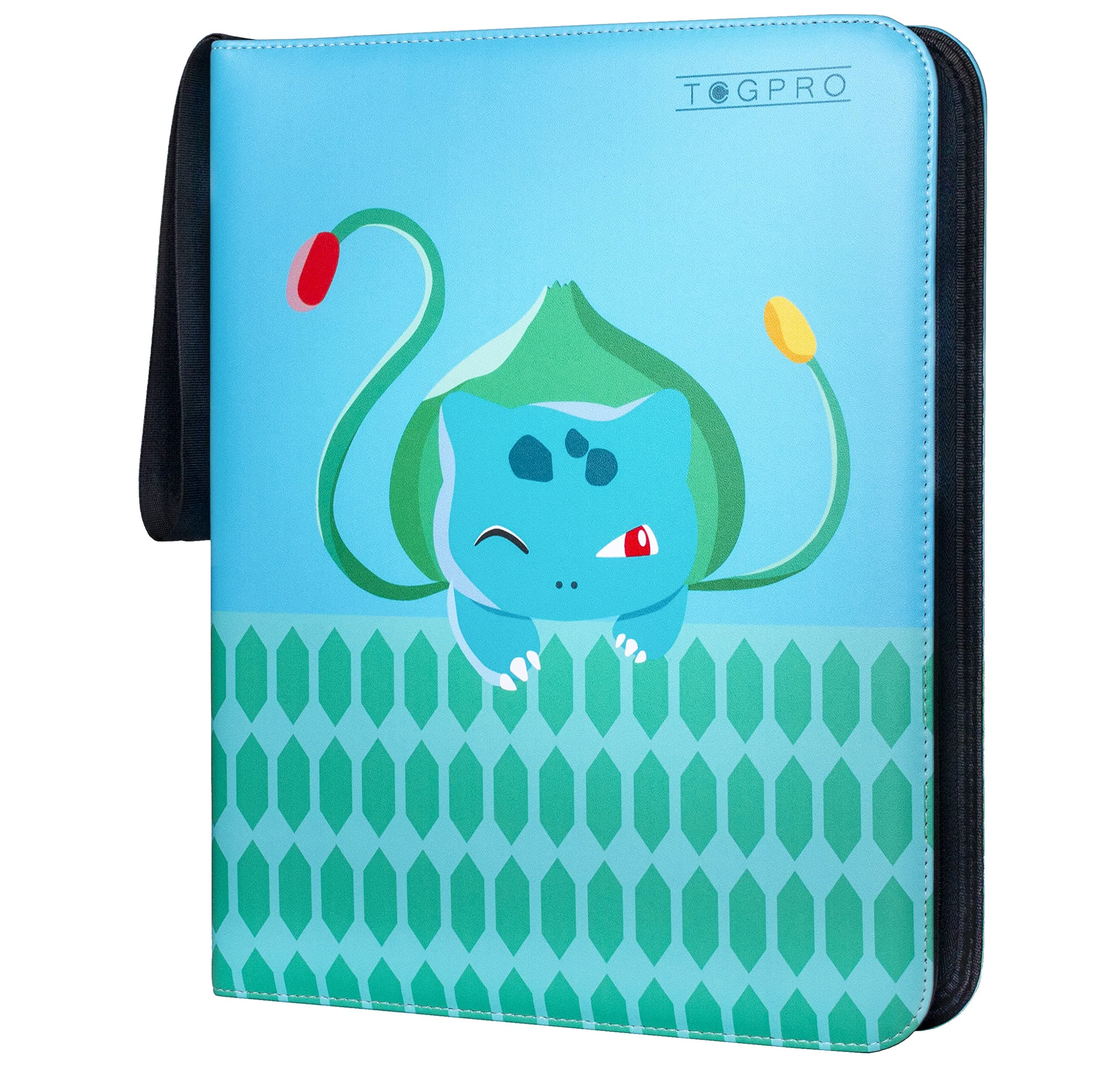 Card Binder for Pokemon Cards - TCGPRO 4 Pocket Card holder - 480 Pockets Trading Card Collection Album Storage with Removable Sleeves