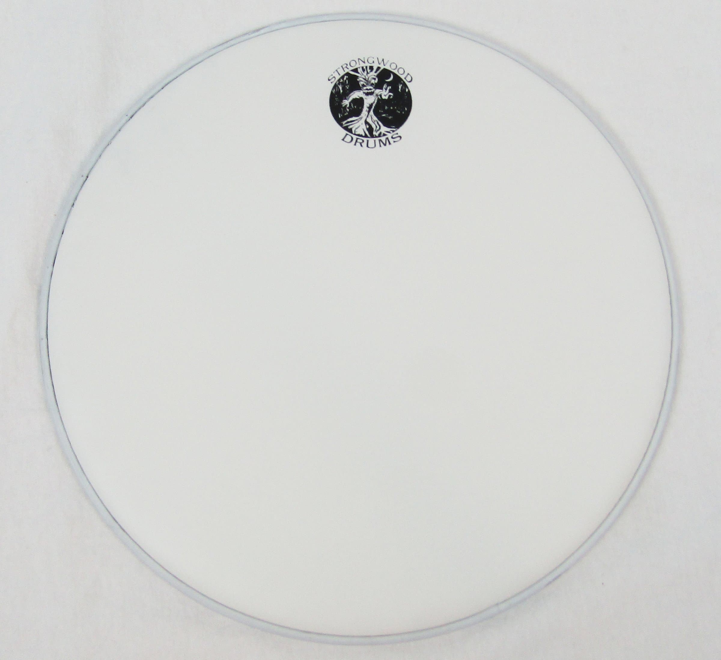 14" White Coated 2-Ply Snare Drum Head (Drum Skin)