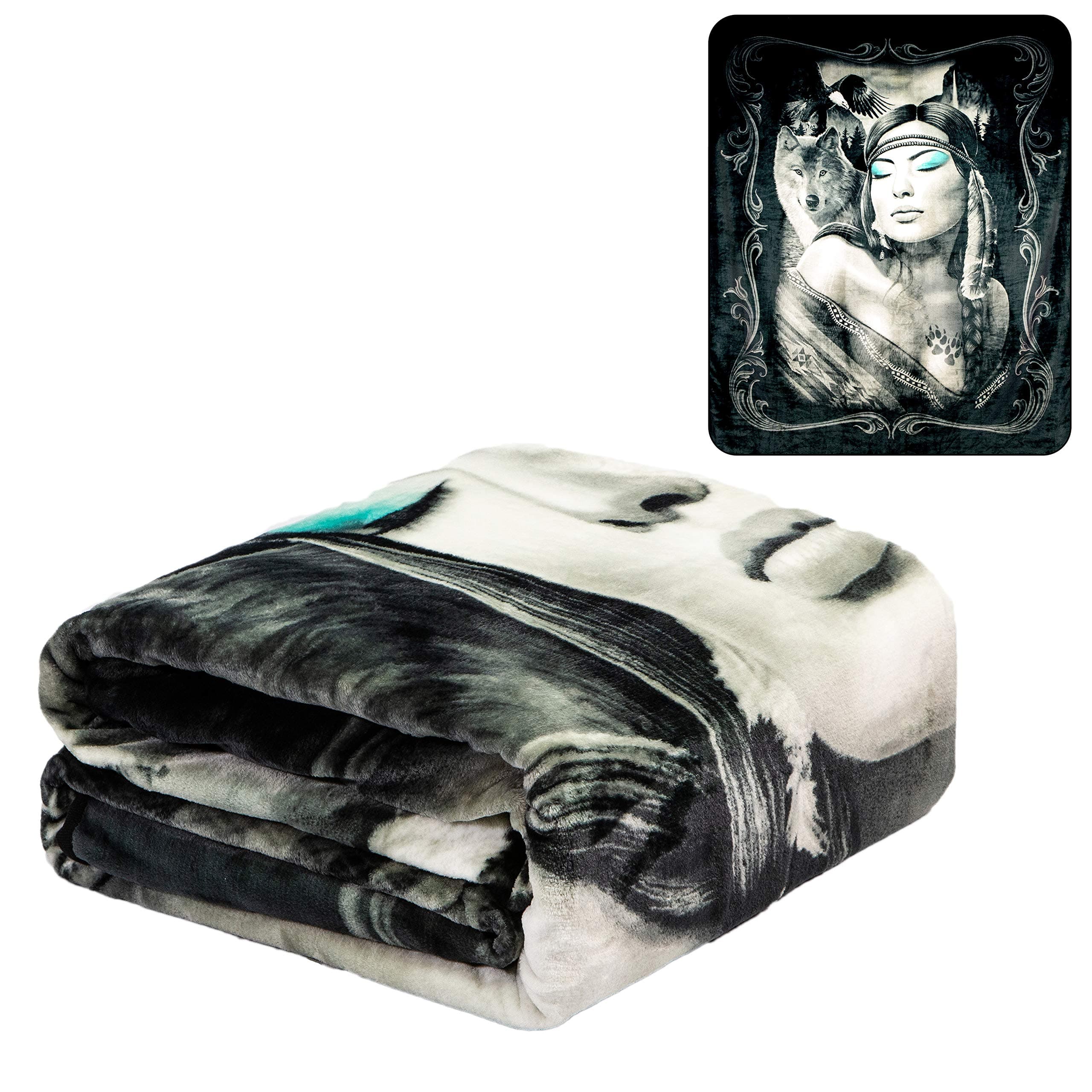 DGA Dreamweaver Ultra Soft Flannel Blanket - Officially Licensed - Cozy & Warm - 79'' x 95'' - 100% Polyester