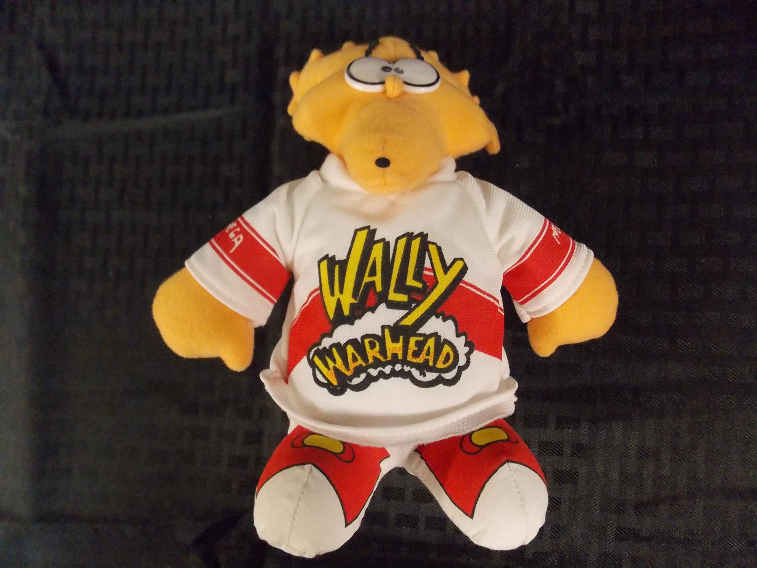 Mega Wally Warhead (Wally Beanie Advertising Figure & Mega Warheads Candy), Vintage 1992