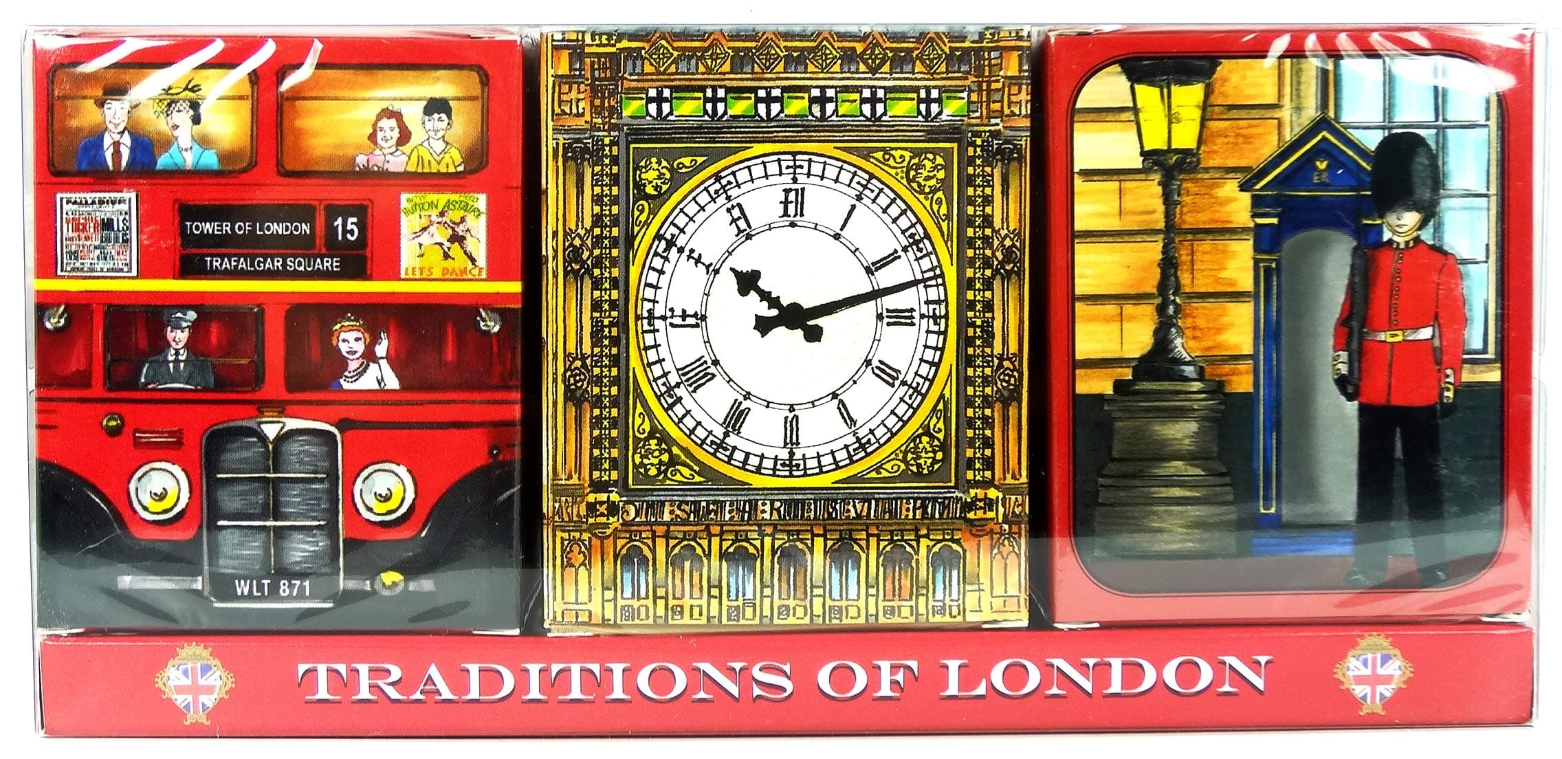 English Tea, Tradition of London - 3 x 10 Teabags Cartons Gift Pack