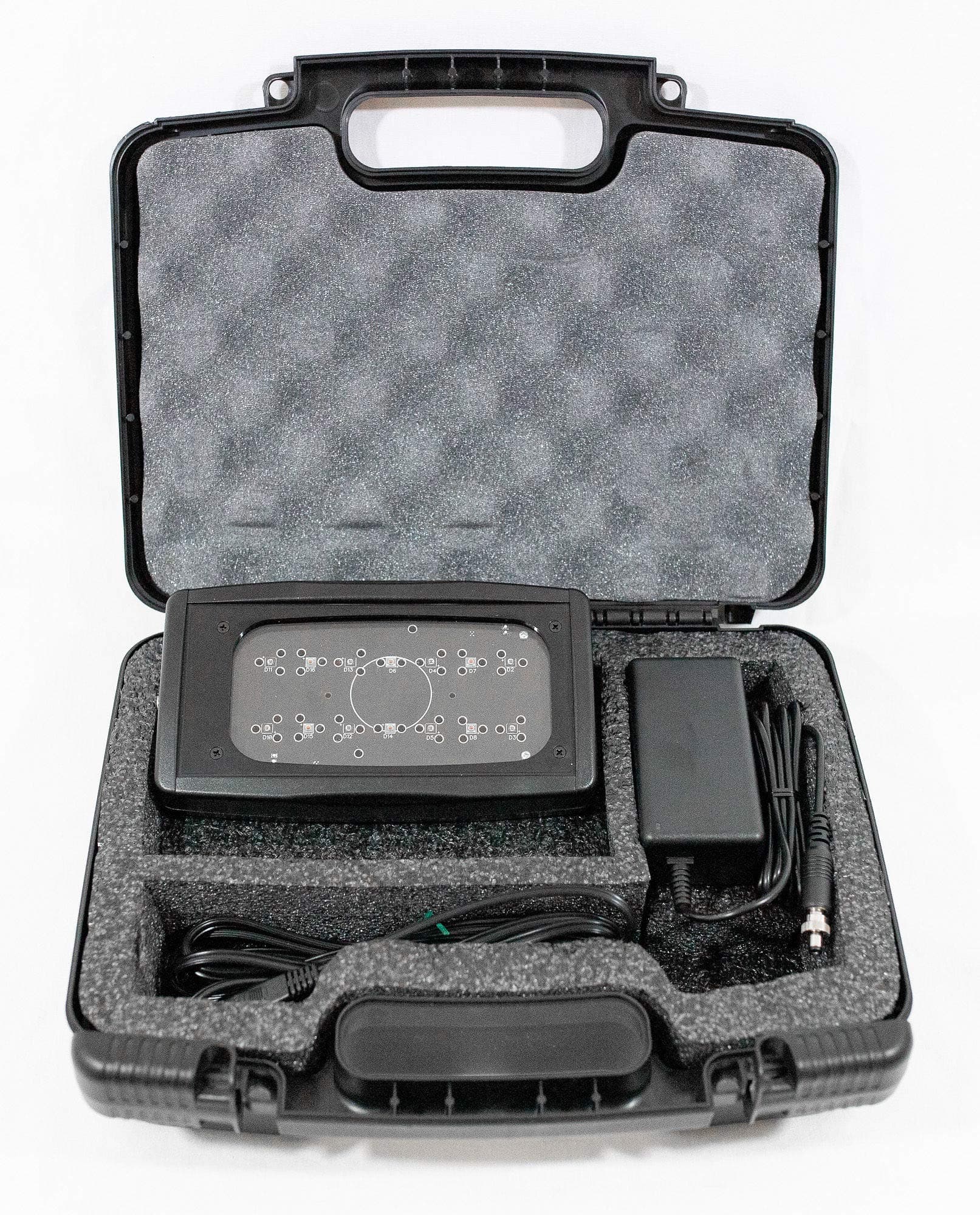 The LightDoctor 10, Near Infrared Red and LED Light Therapy with Safety Timer & Custom Carrying Case.