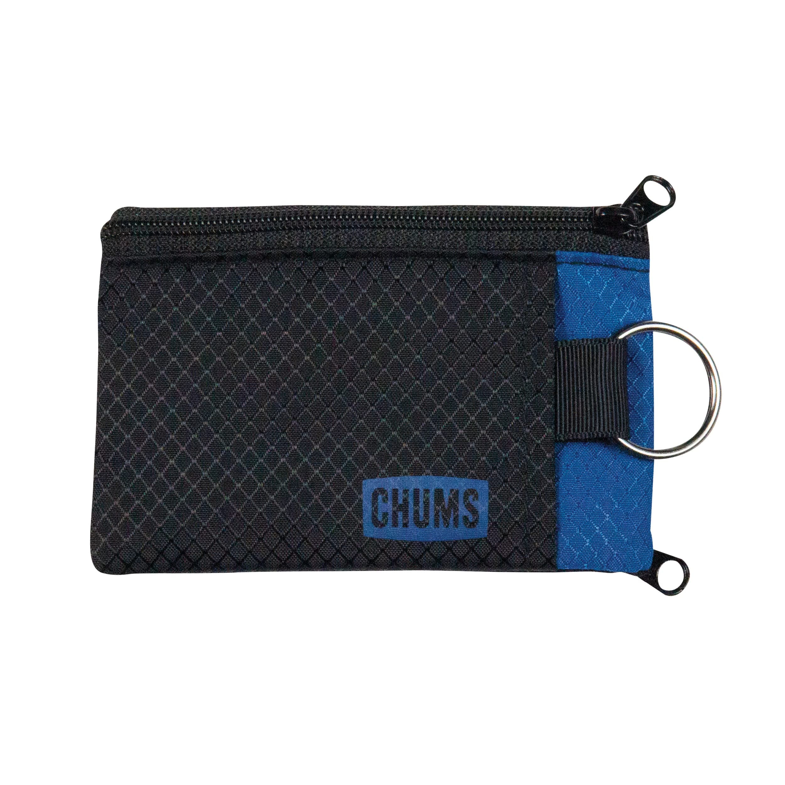 Ocean Blue & Black CHUMS Surfshorts Wallet