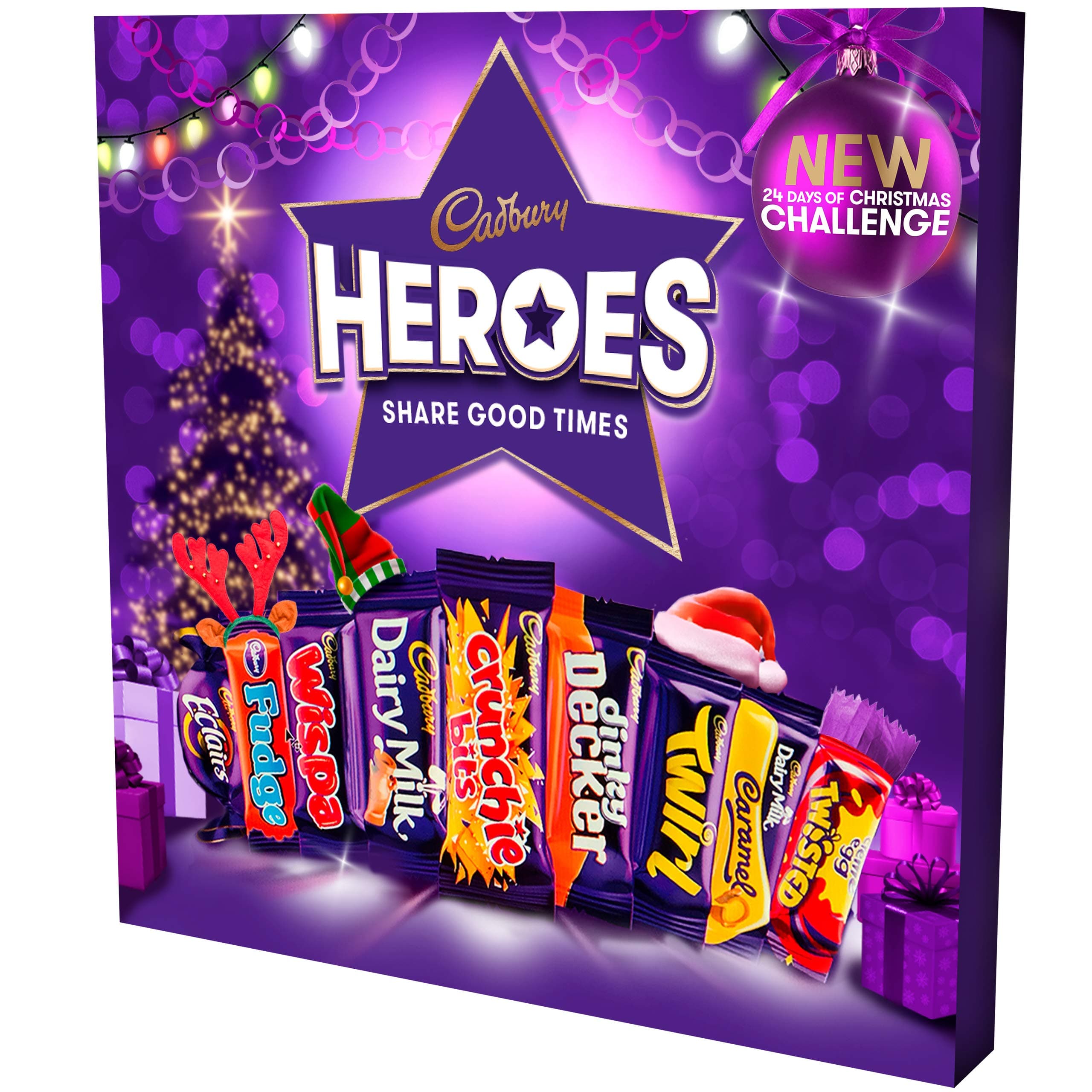 Heroes Christmas Advent-ure Calendar, 232g