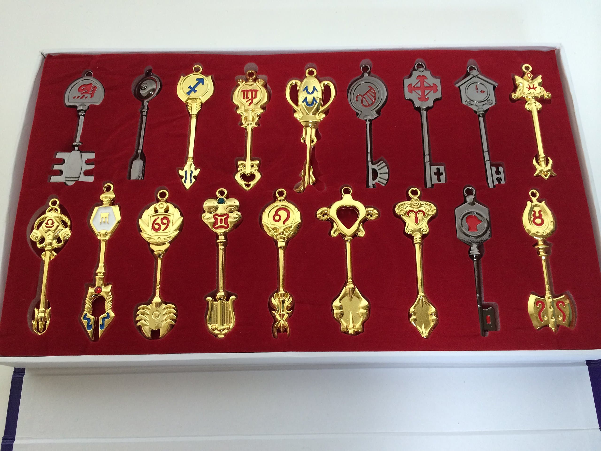 18 sets key Devil Mountain cosplay tool, accessory / FAIRY TAIL of (Fairy Tail) Lucy astral spirit (japan import)