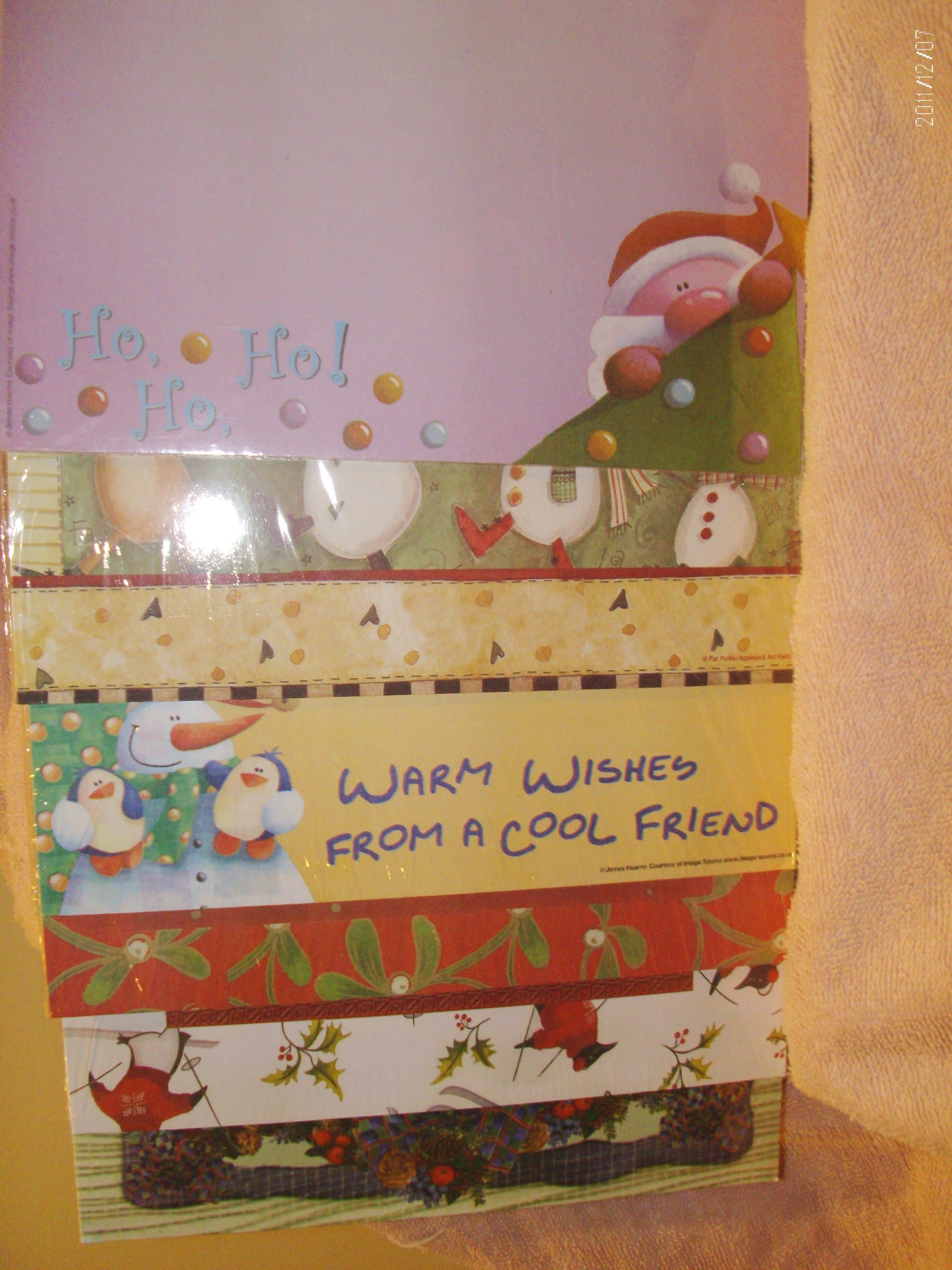 Holiday Designer Stationary Asssorted Variations