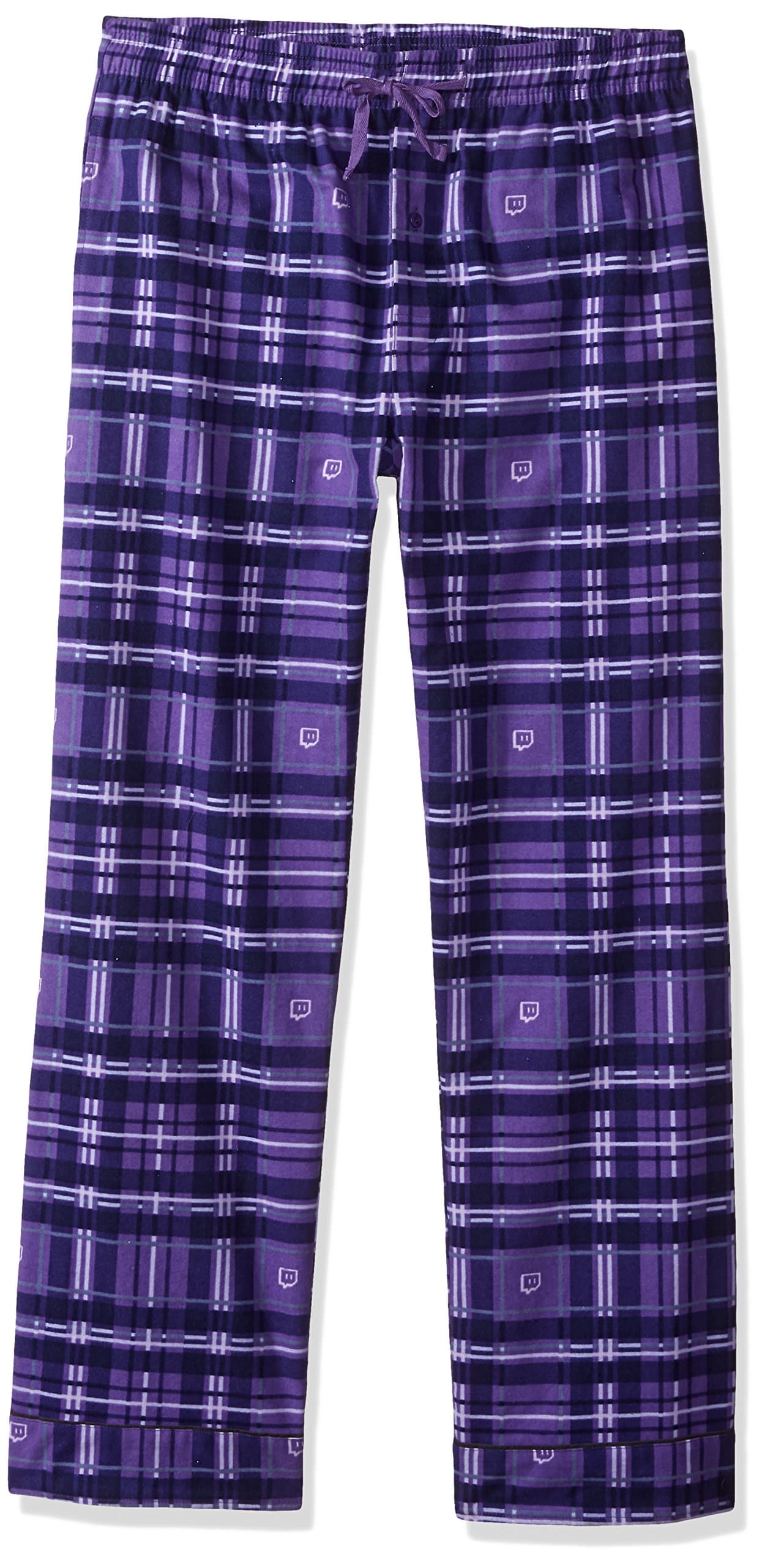 Glitch Plaid PJ Bottoms