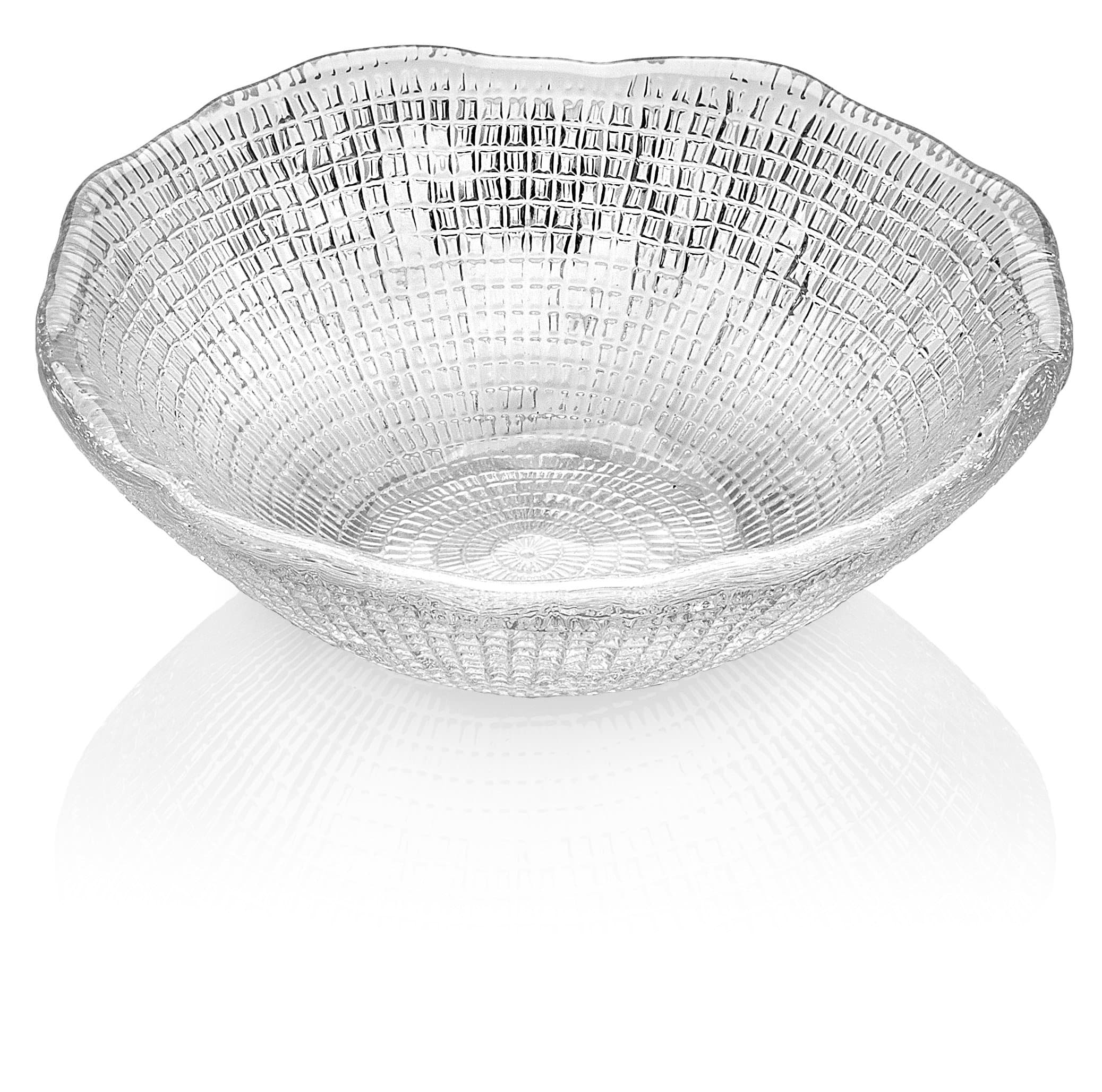 IVV Glassware Diamante Salad/Mixing Bowl, 5-3/4-Inch