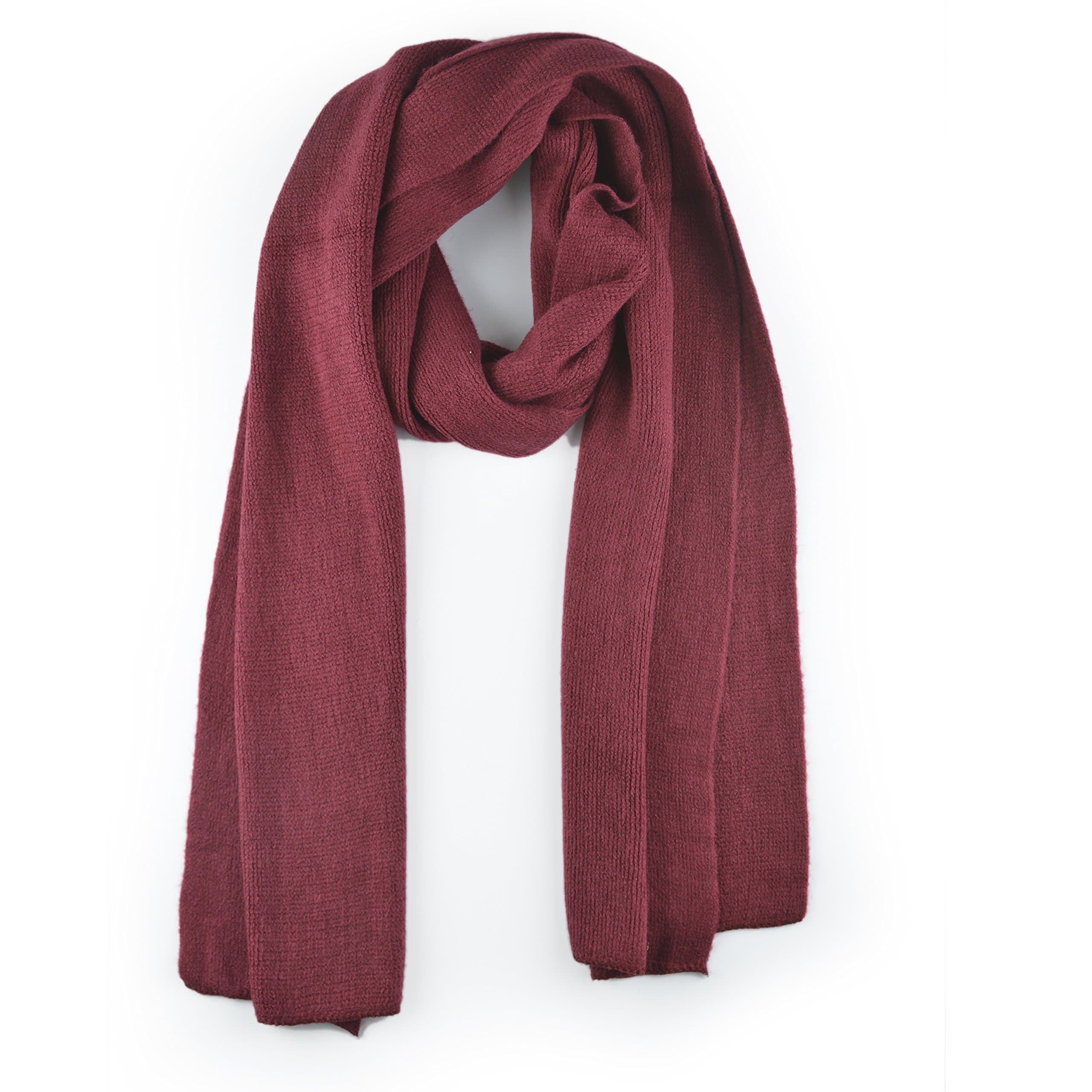 Synthiiz Premium Solid Color Cashmere Feel Unisex Winter Scarf