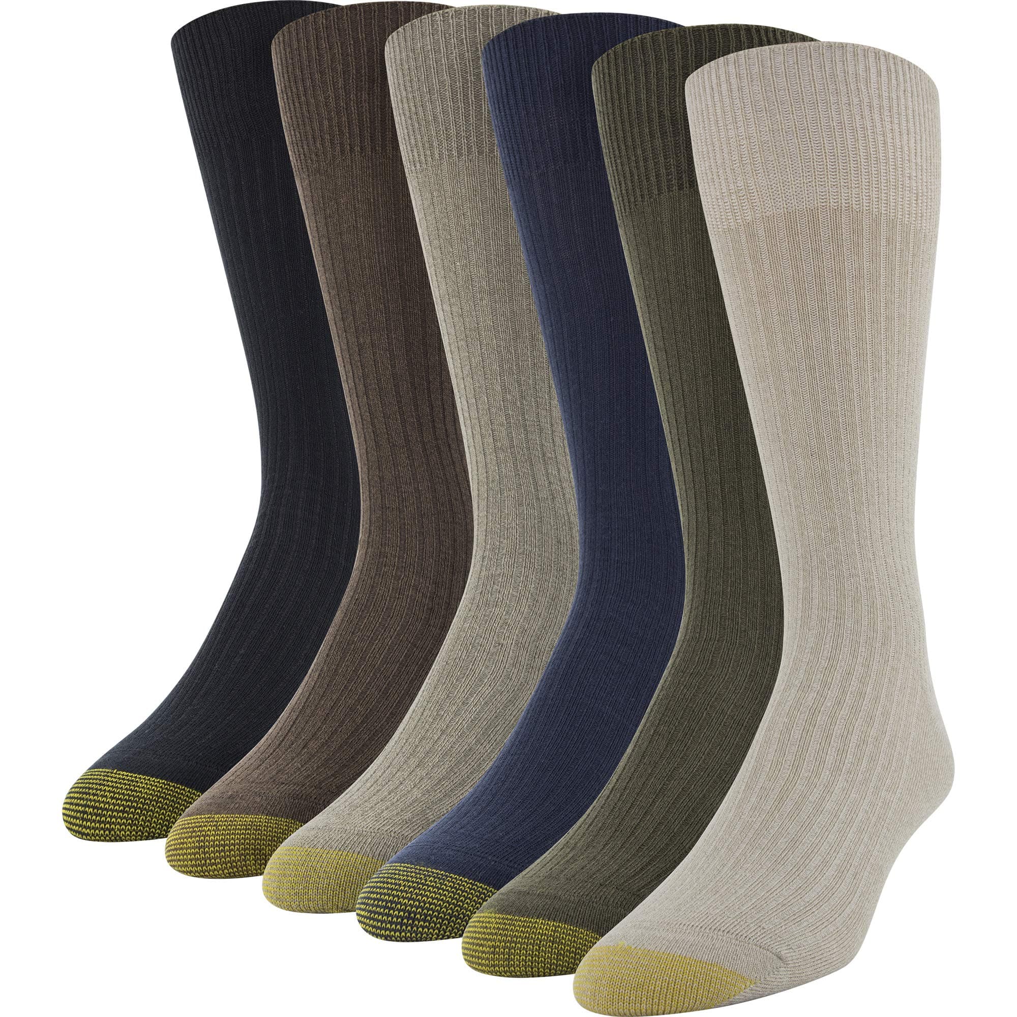 Men's Stanton Crew Socks, 6 Pairs Dress Sock (pack of 6)