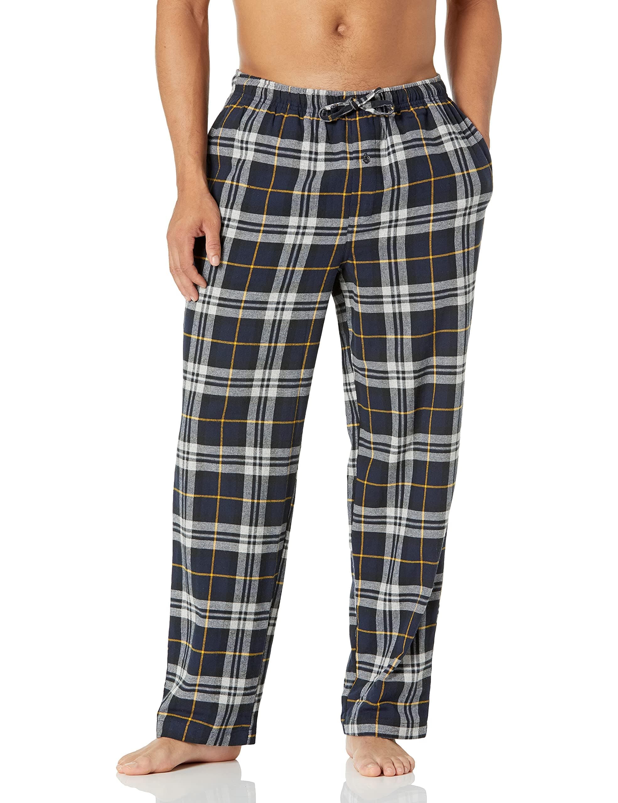 Men's Breathable Flannel Pyjama Trousers (Available in Big & Tall)