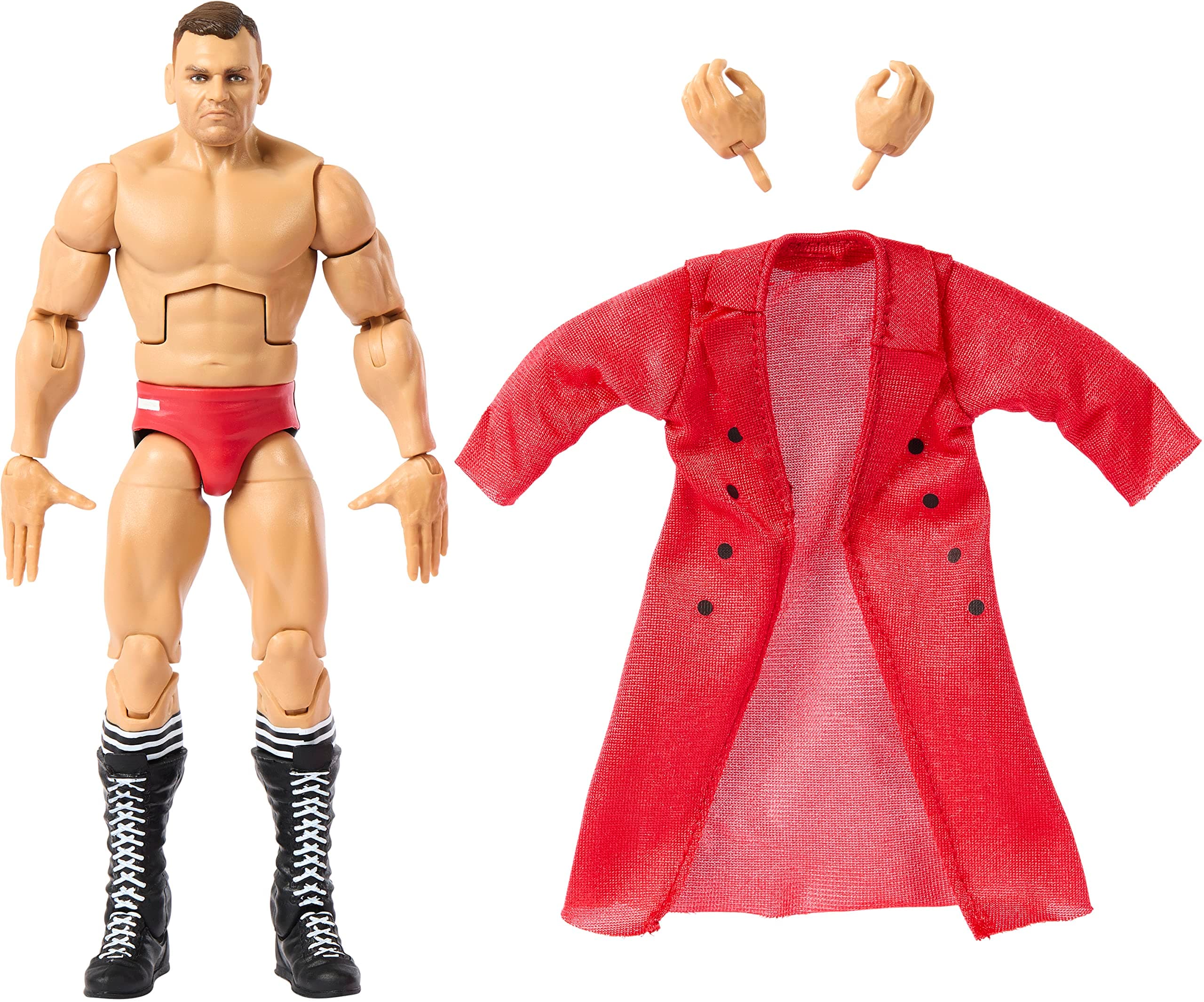 Mattel WWE Gunther Elite Collection Action Figures, Deluxe Articulation & Life-like Detail with Iconic Accessories, 6 in