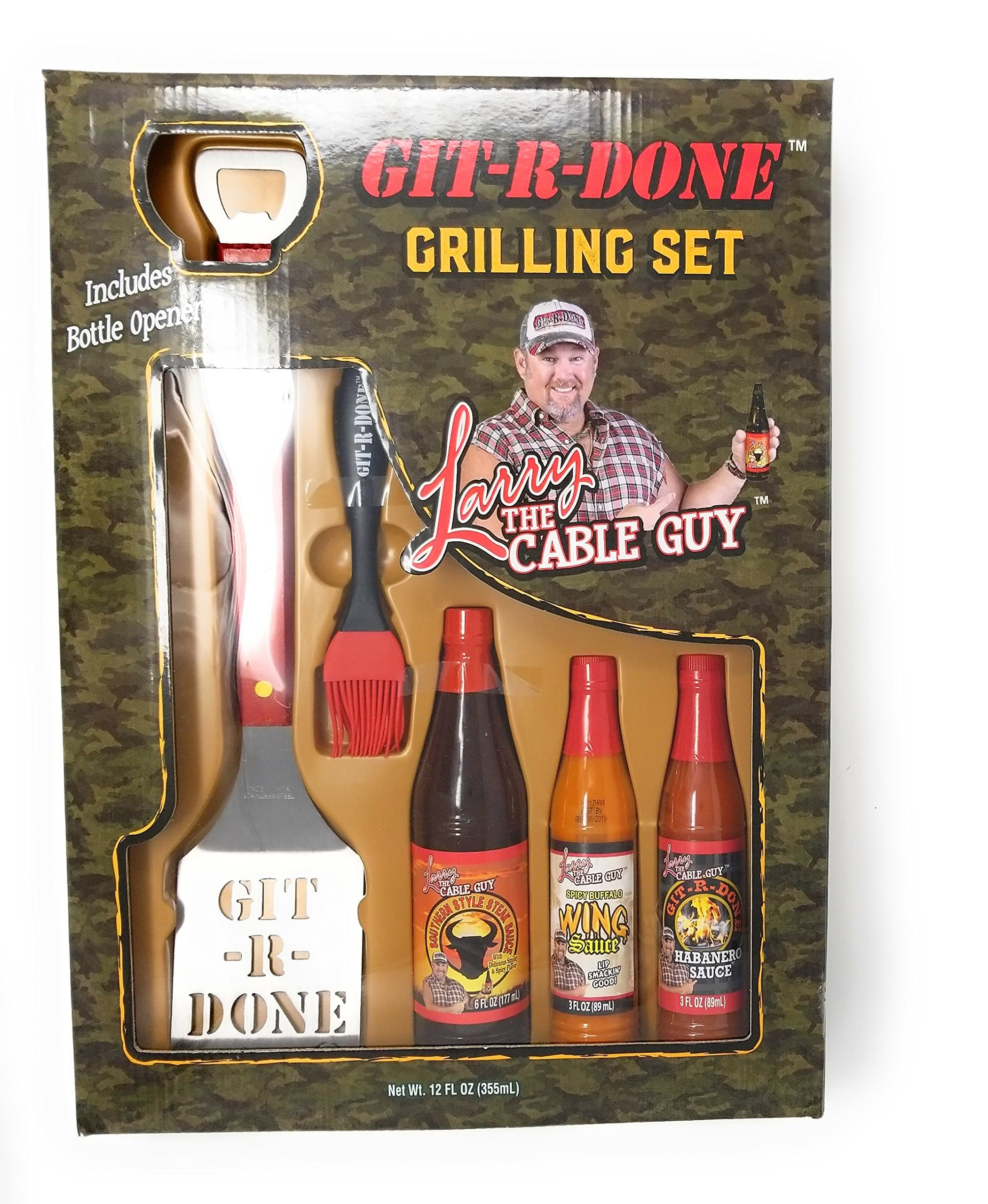 Larry the Cable Guy Git-R-Done Holiday Grillin' Set