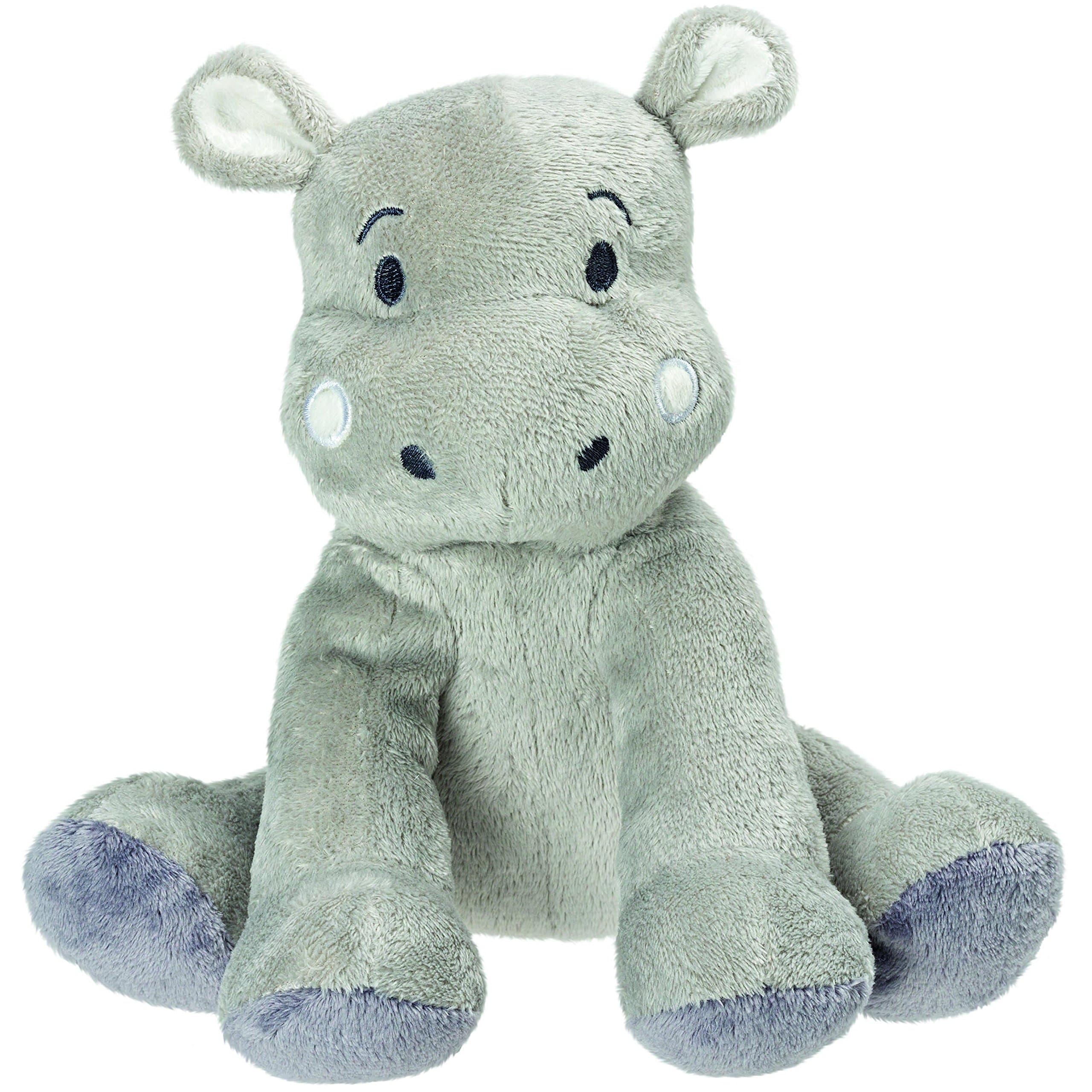 Suki Gifts Cuddle Tots Blankie, Bubbles Hippo with Rattle, Medium