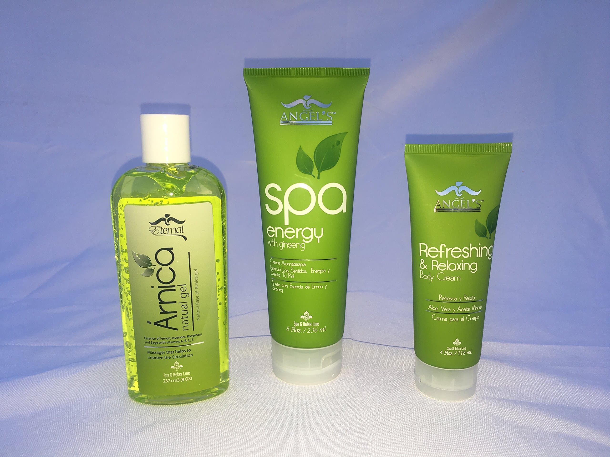 Angels SPA Therapy Gel and Cream Bundle with Arnica