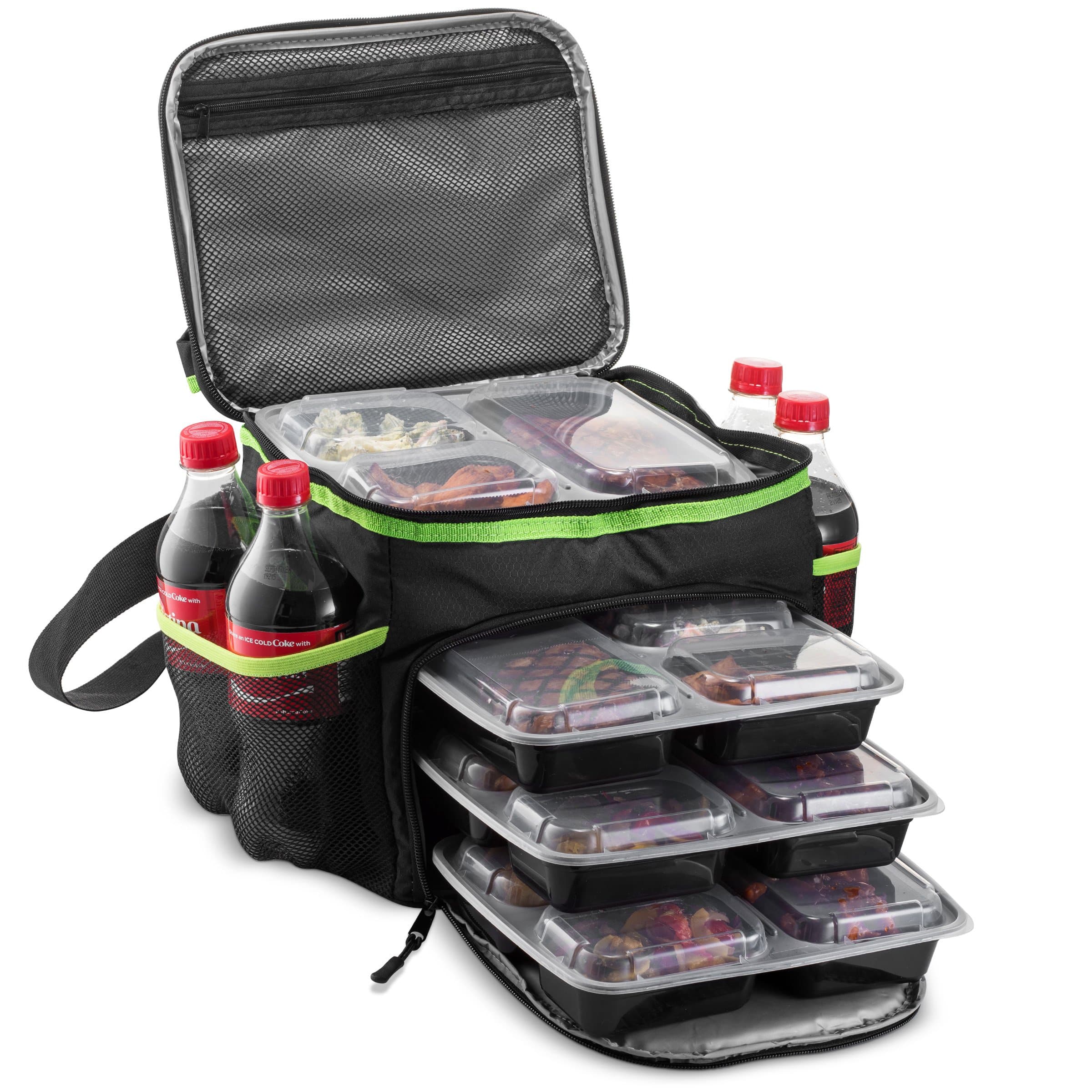Cooler Bag insulated Large Capacity Bag Durable, Insulated Tote To Keep Foods And Drinks In The Right Temperature (11 x 10 x 9 Inches)