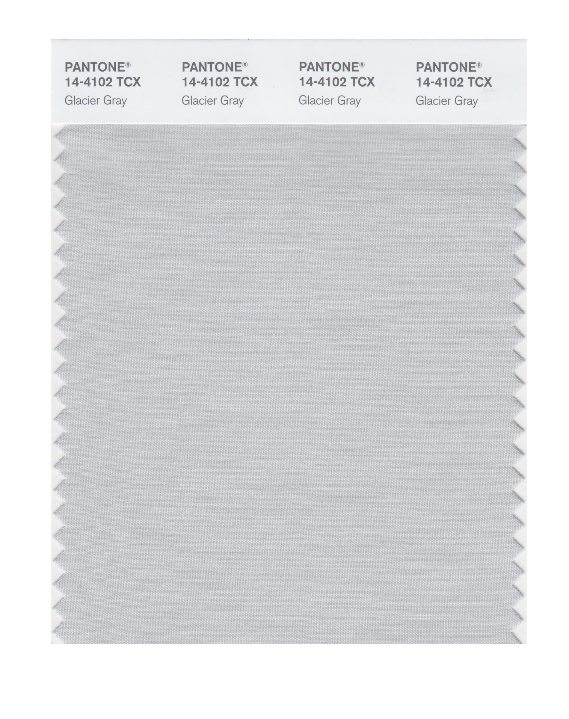PANTONE Smart 14-4102X Color Swatch Card, Glacier Gray