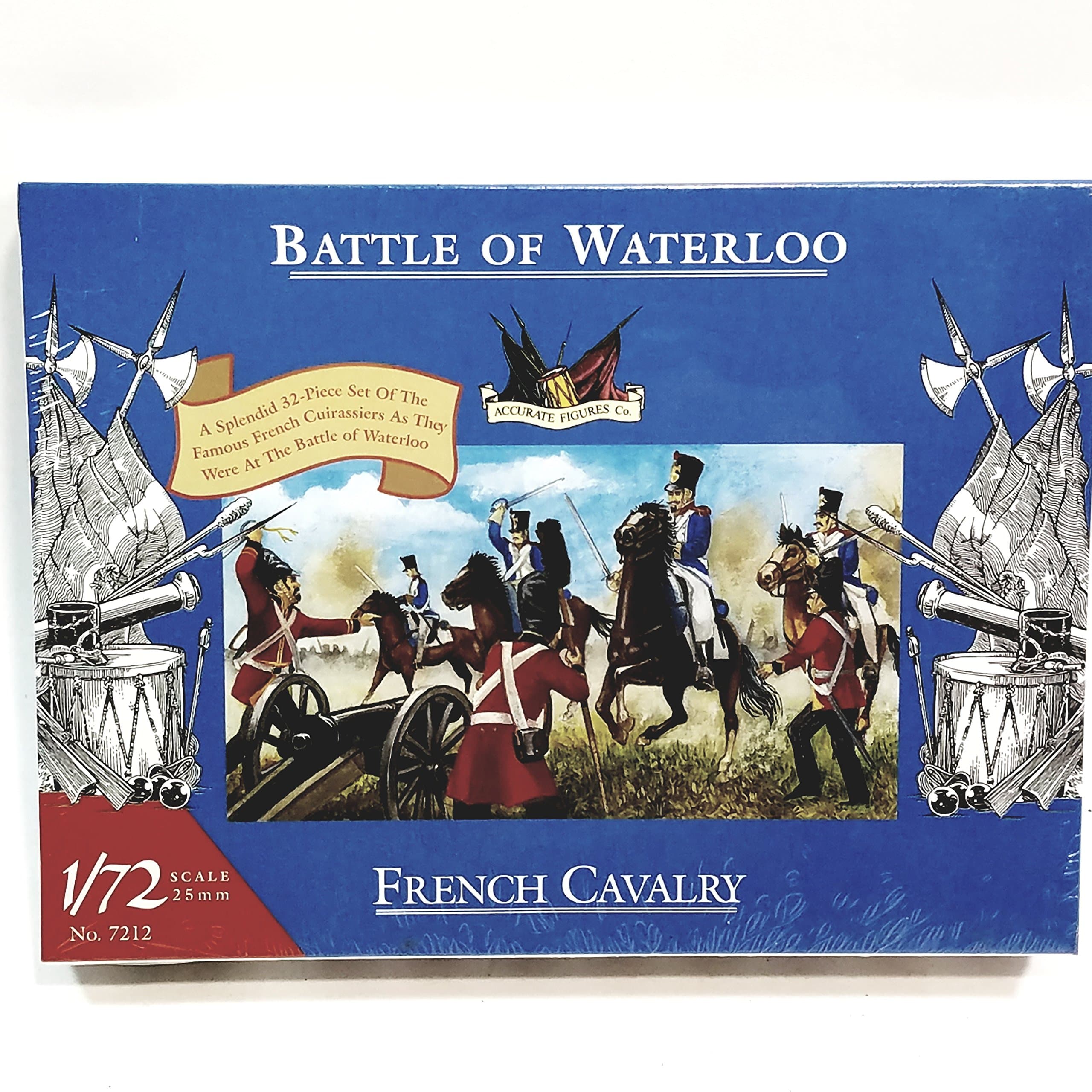 IMEX Battle of Waterloo French Calvary 1/72 Scale 25mm Model Military Kit