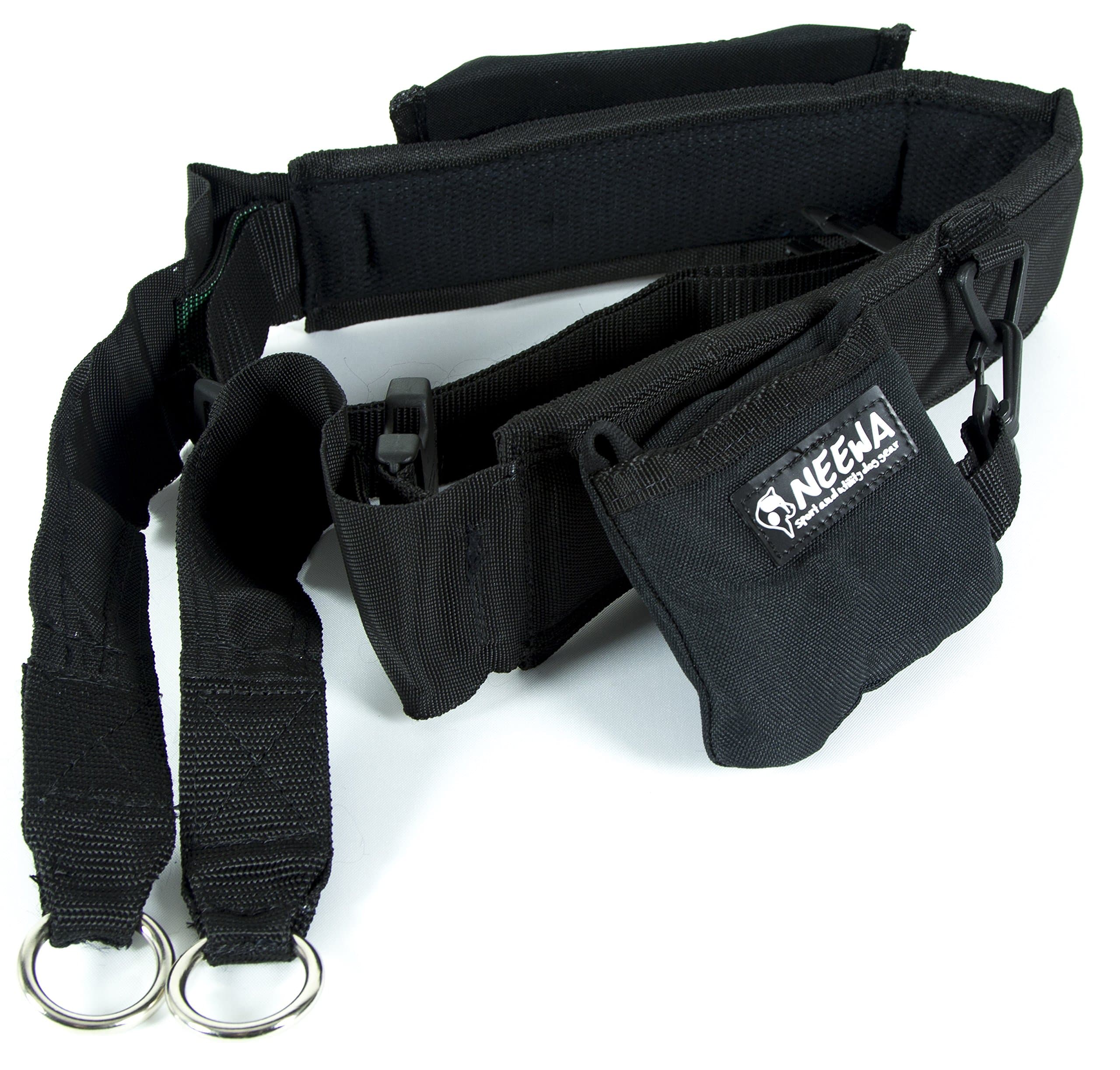 Neewa Dog Walking Belt with Pocket and Collapsing Bowl, Ideal for Trekking, Hiking, Running with Dog, and Hands Free Dog Leashes