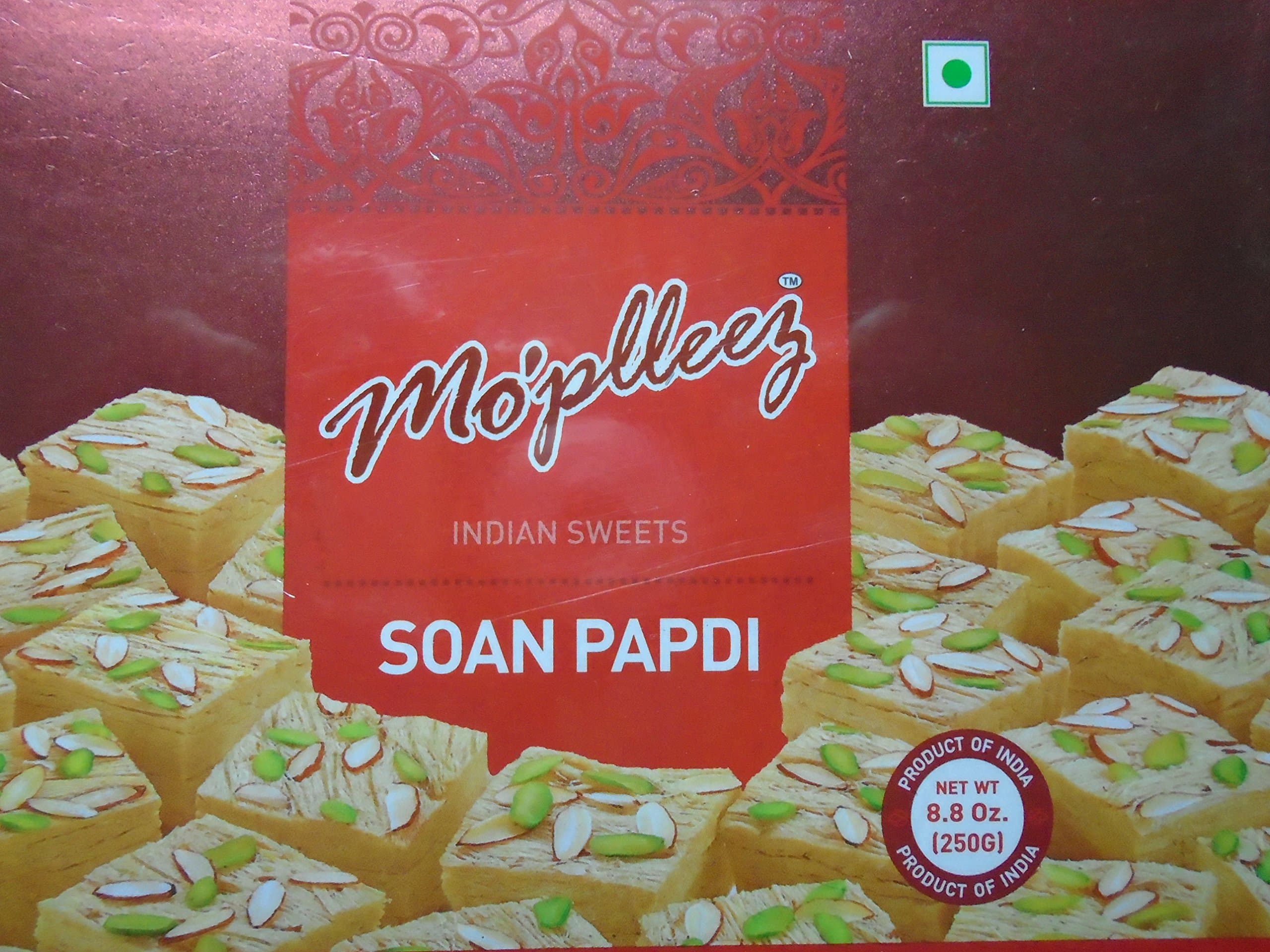 Moplleez Soan Papdi 250g (Pack of 6)