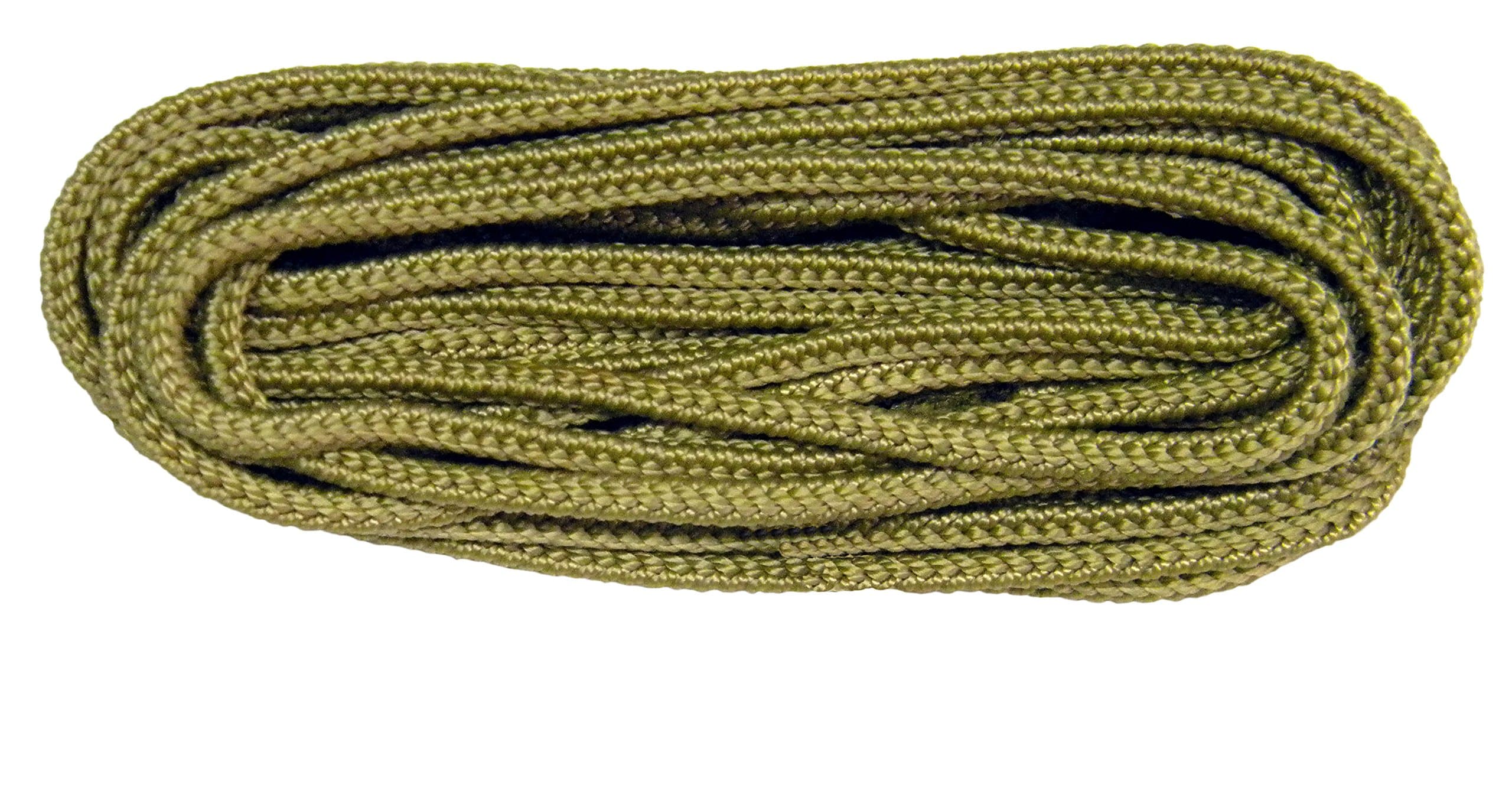 63 Inch Desert Tan Nylon Speedlace for Tactical Combat Boot Laces Shoelaces USMC (2 pair pack)