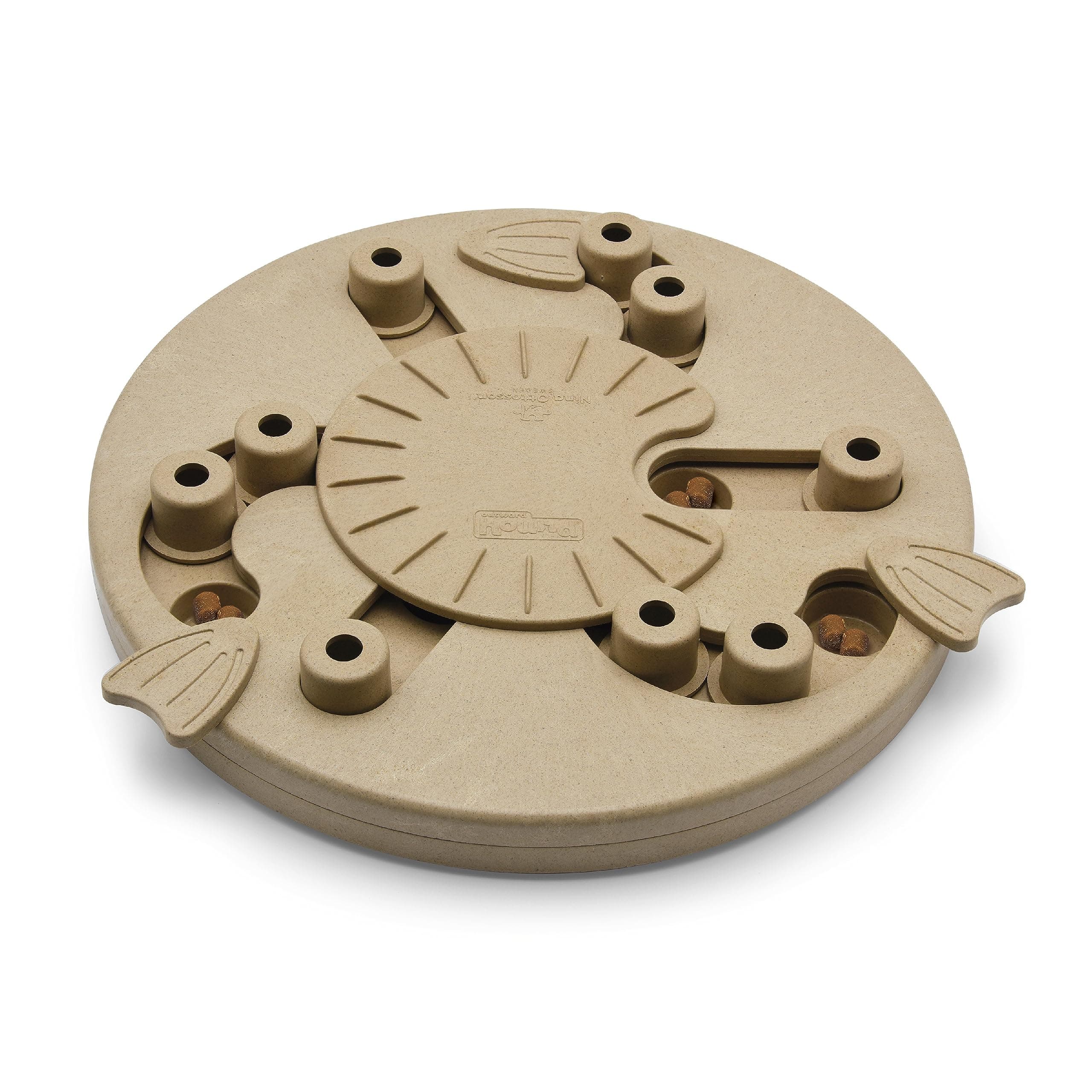 by Nina Ottosson Dog Worker Treat Puzzle Enrichment Toy, Level 3 Advanced, Tan