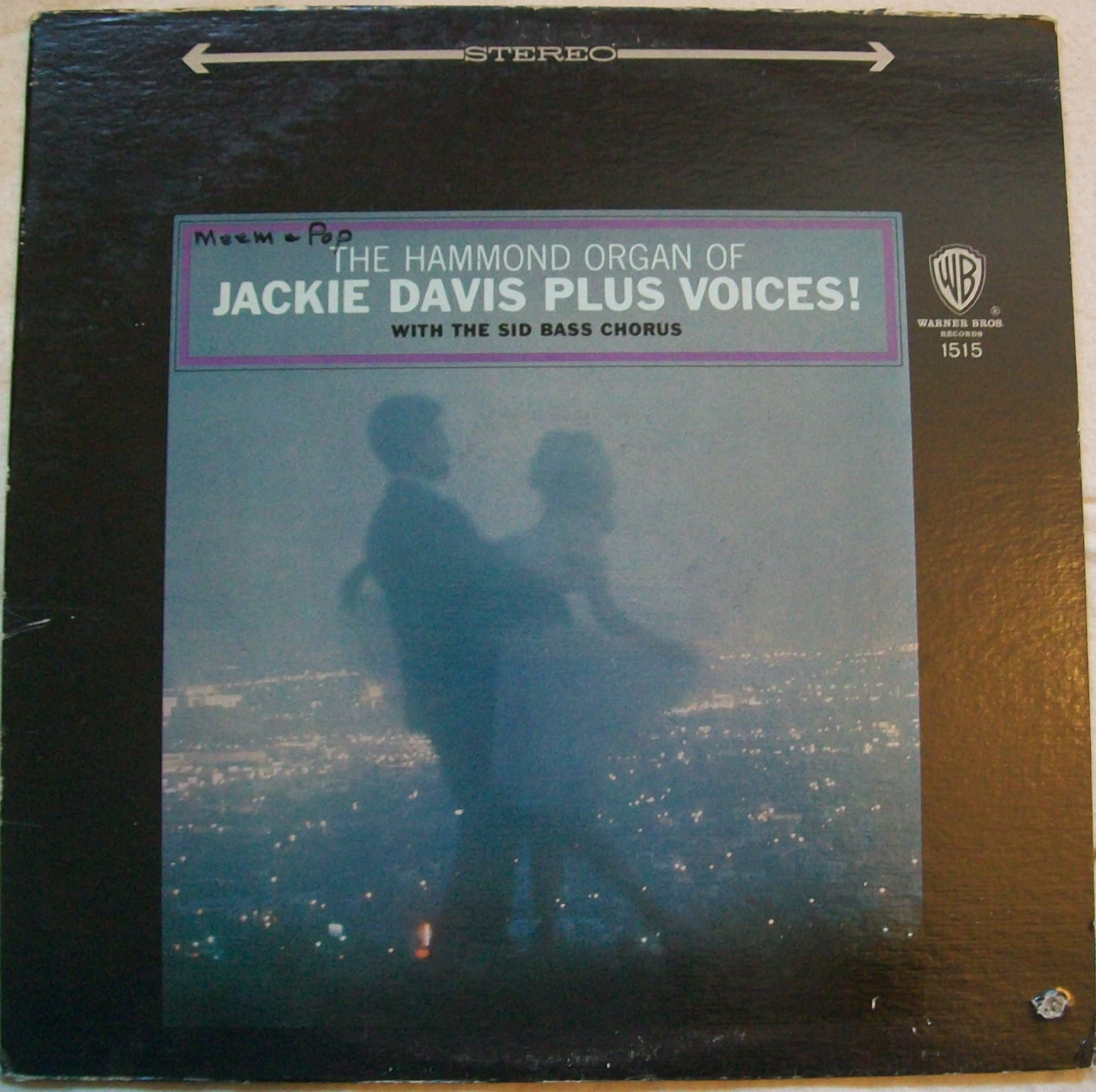 The Hammond Organ Of Jackie Davis Plus Voices With The Sid Bass Chorus