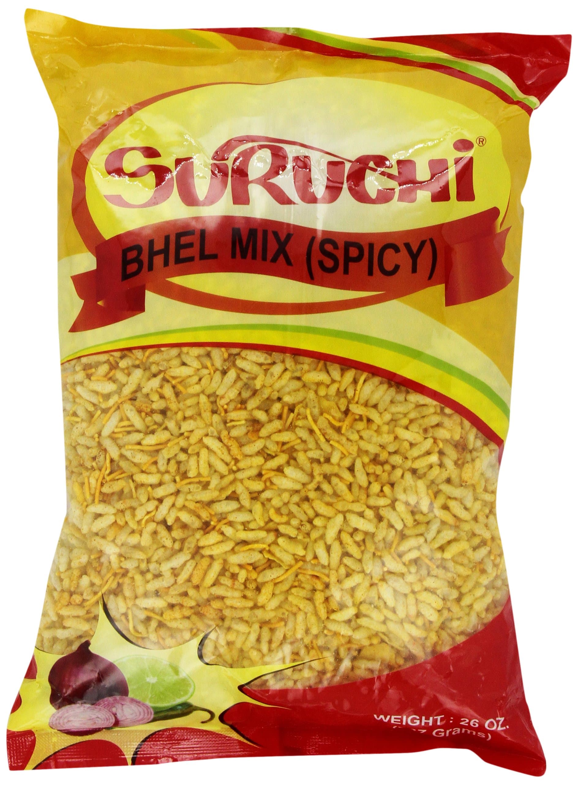Suruchi SPICY BHEL Mix, 26.2000-Ounce (Pack of 3)