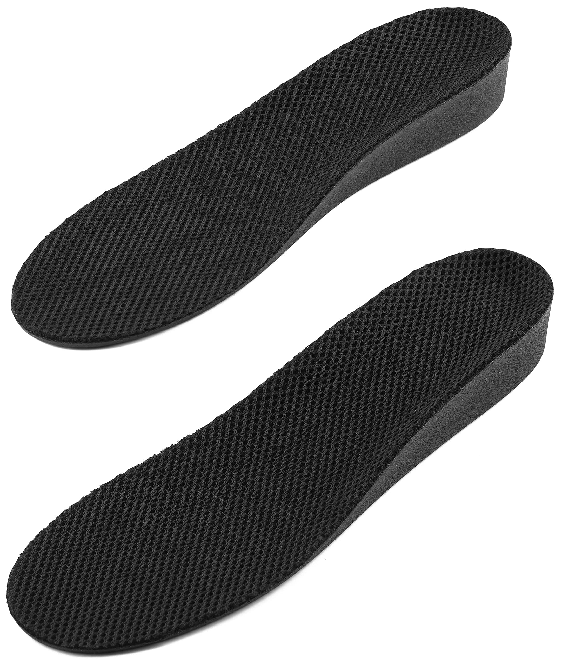 TALLMENSHOES.COM Men Height Increase Insole Full Length Breathable Comfort Lifts/Heel Inserts - 1 Inch Taller IK206