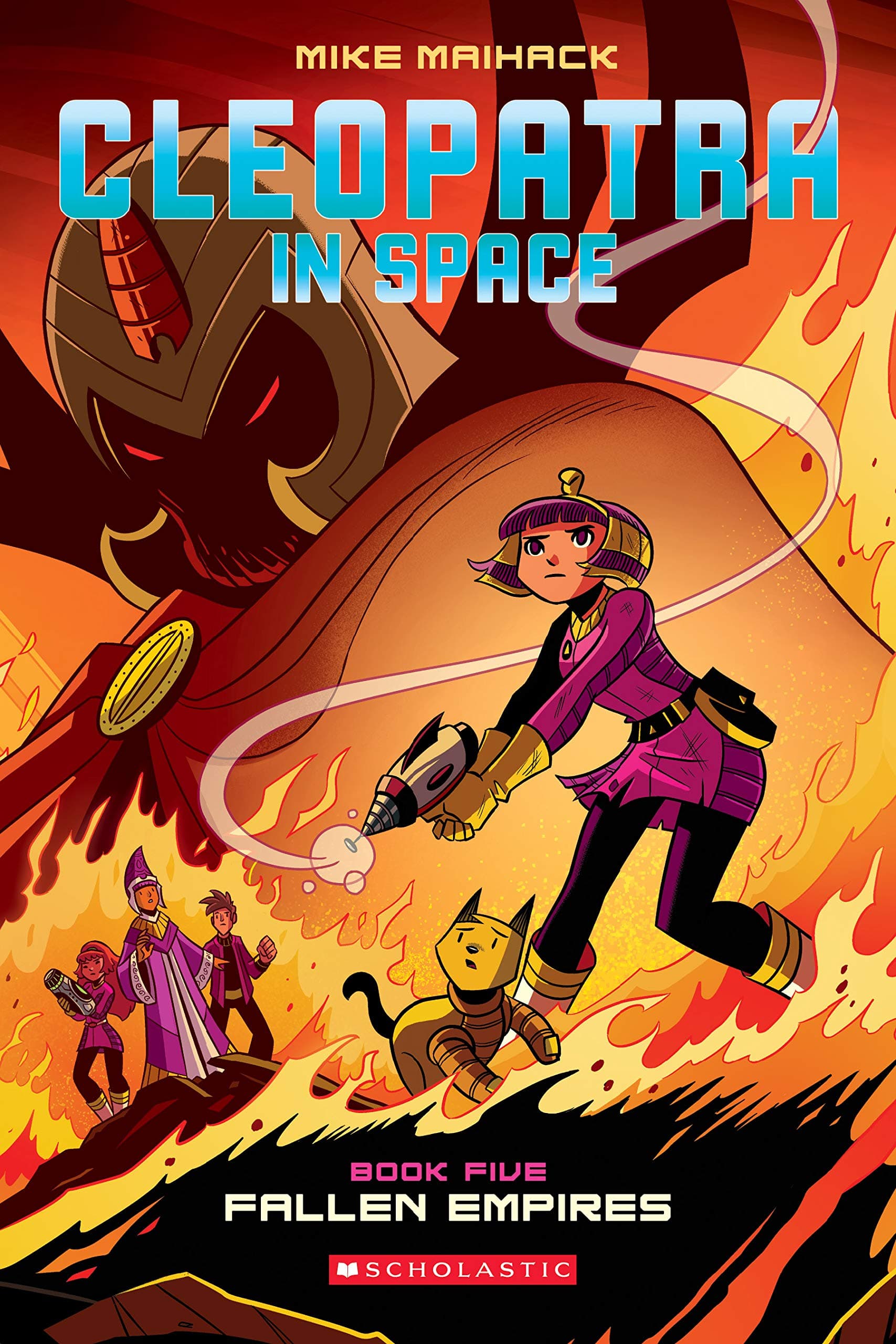 GRAPHIX Fallen Empires (Cleopatra in Space #5), Volume 5