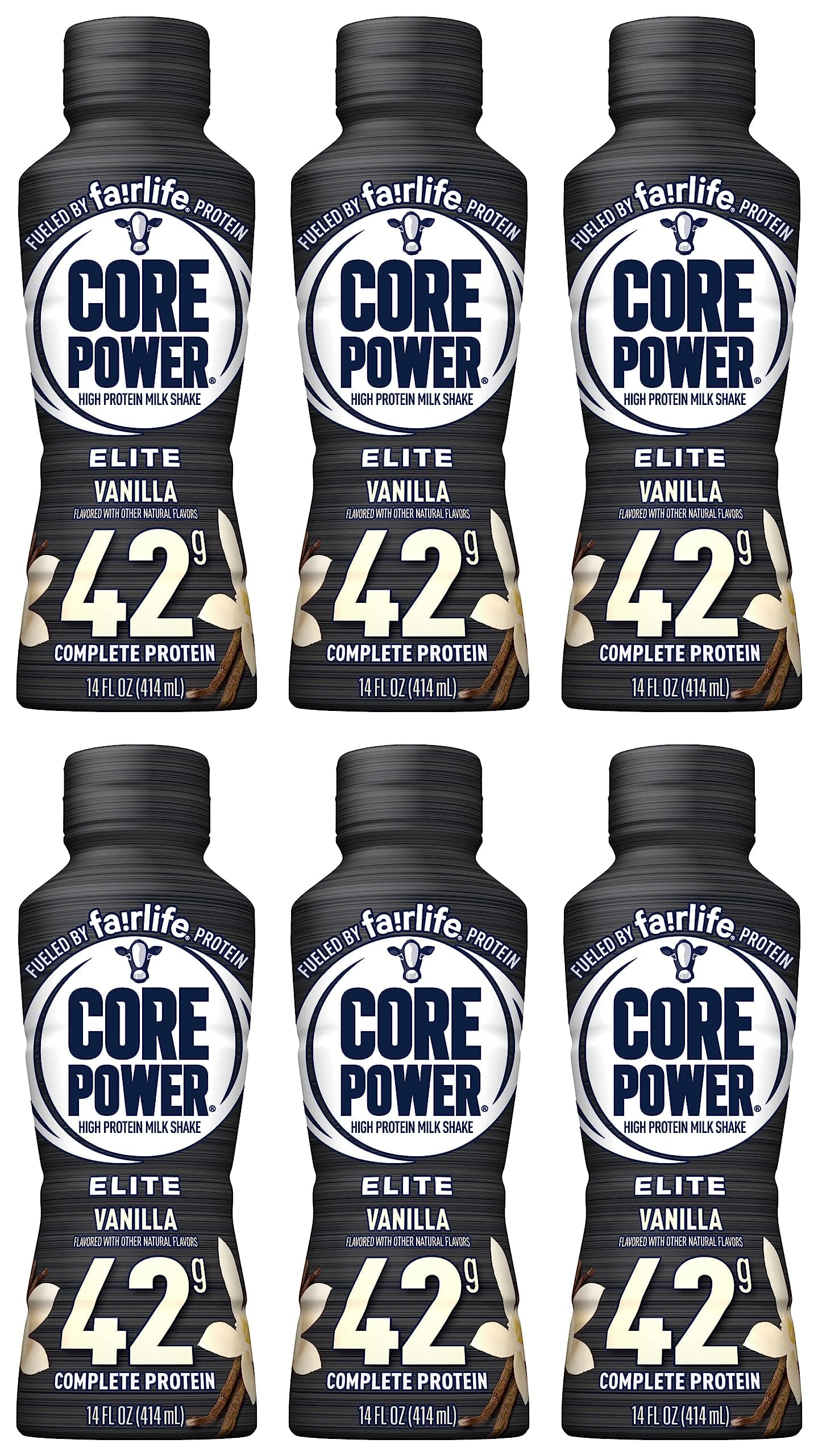 Fairlife Core Power High Protein Milk Shakes, Ready to Drink (6 Vanilla, 42g)