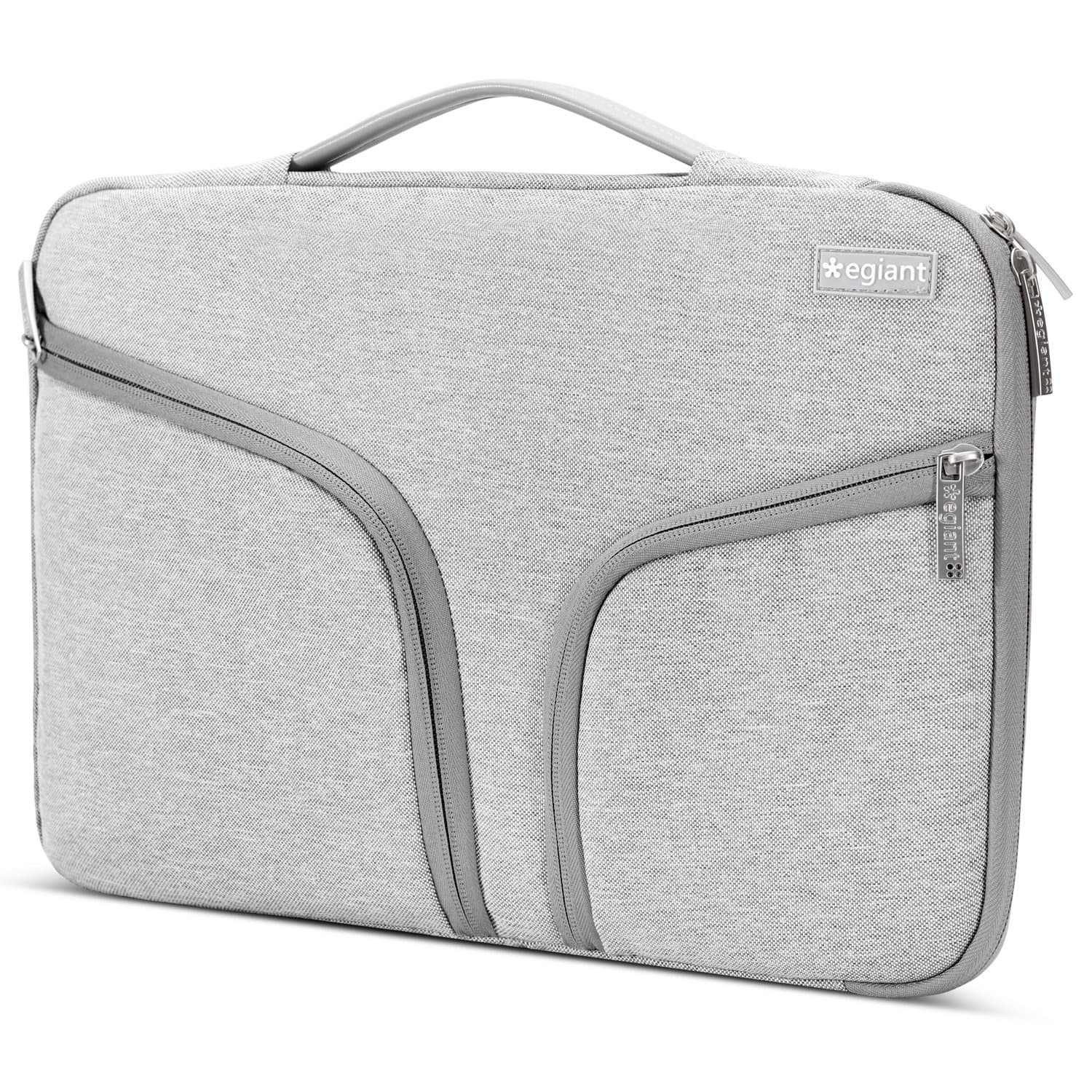 Shockproof Laptop Sleeve Water-resistant Case Bag 13.3 Inch Notebook| Chromebook 13,Protective Computer Notebook Carrying Briefcase-Grey