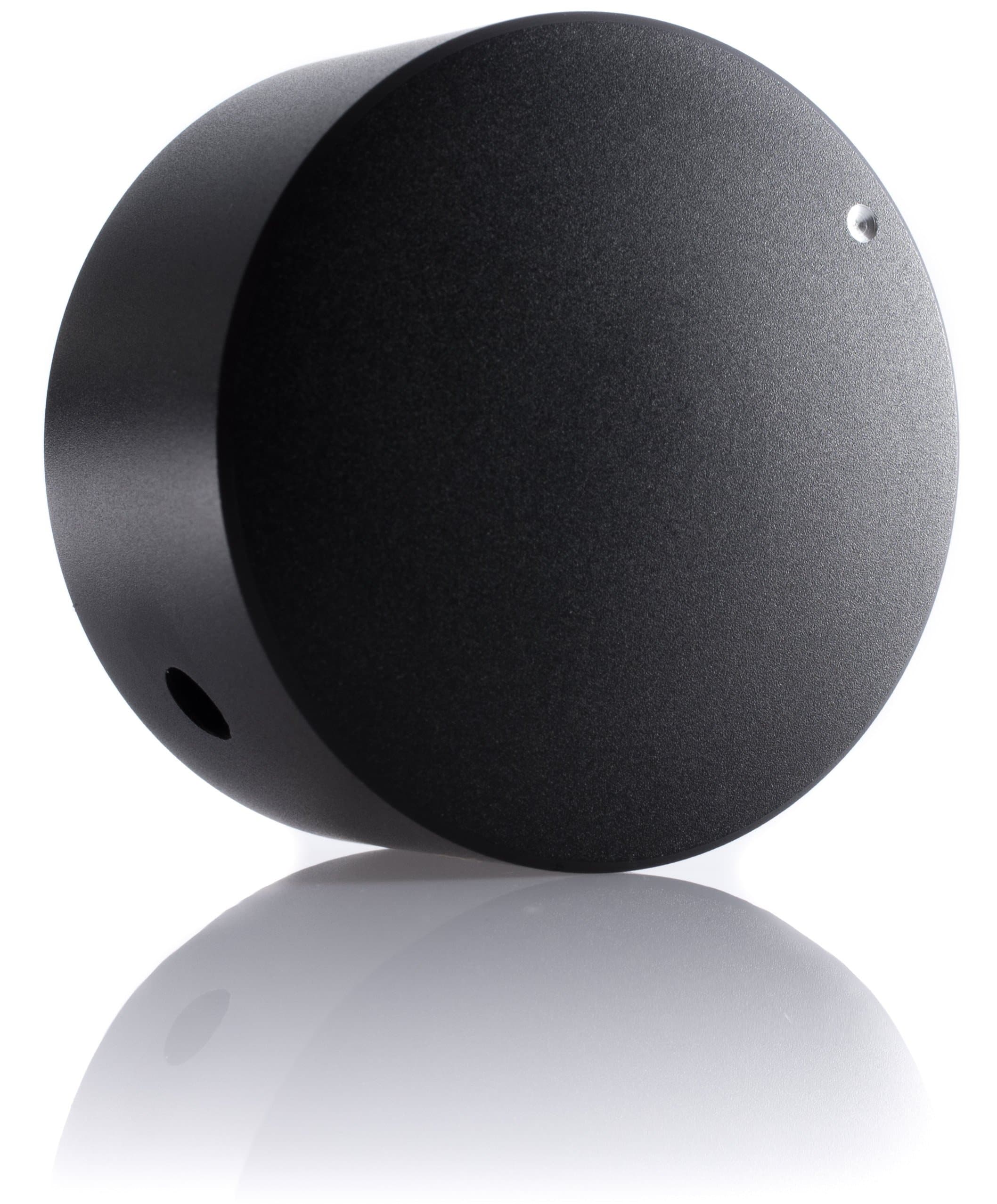 HiFi Lab Potentiometer Knob Aluminium 40 x 22 mm Solid Black