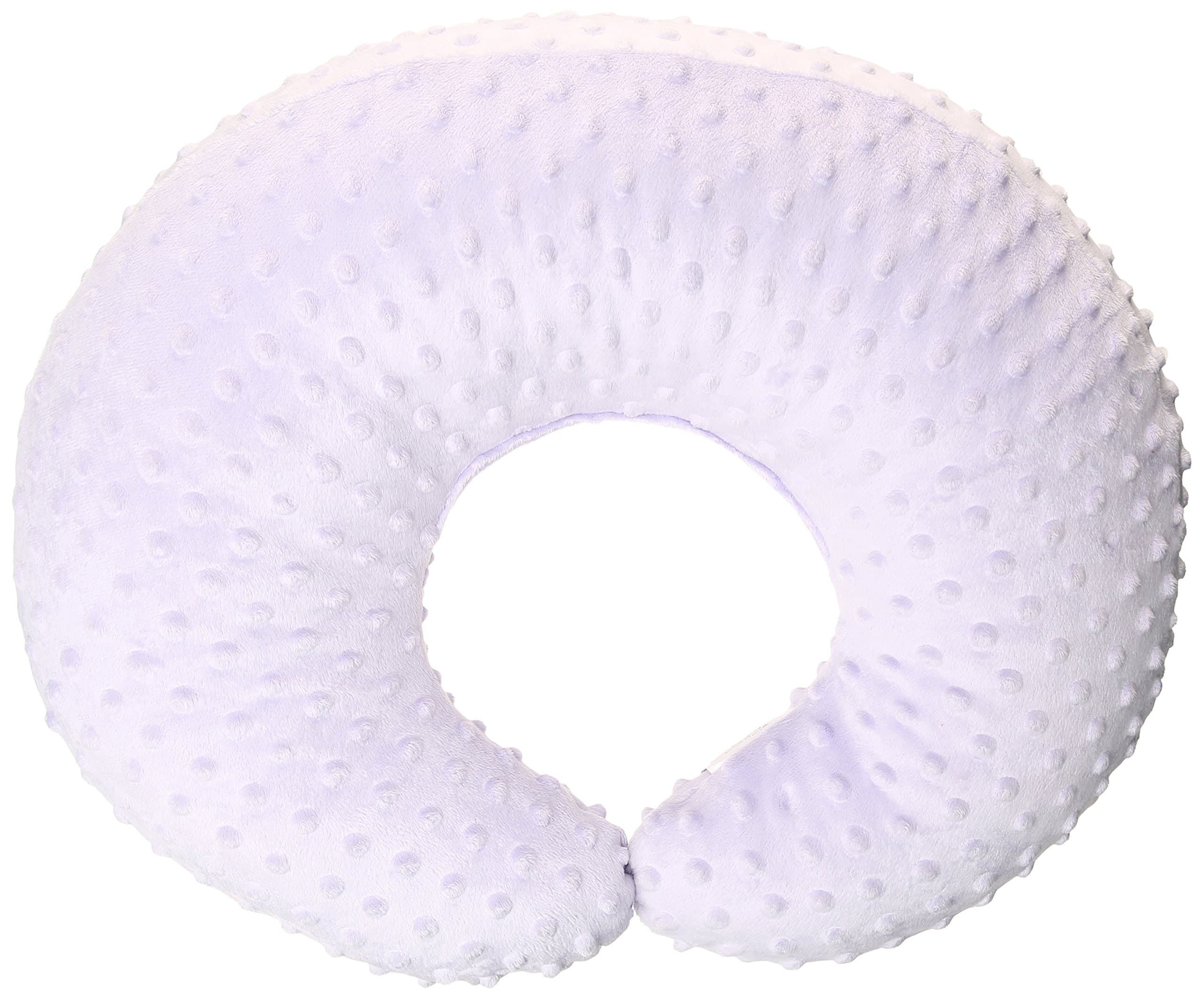 Mother's Lounge Nursing Pillow - Minky Fabric Style (Lilac)