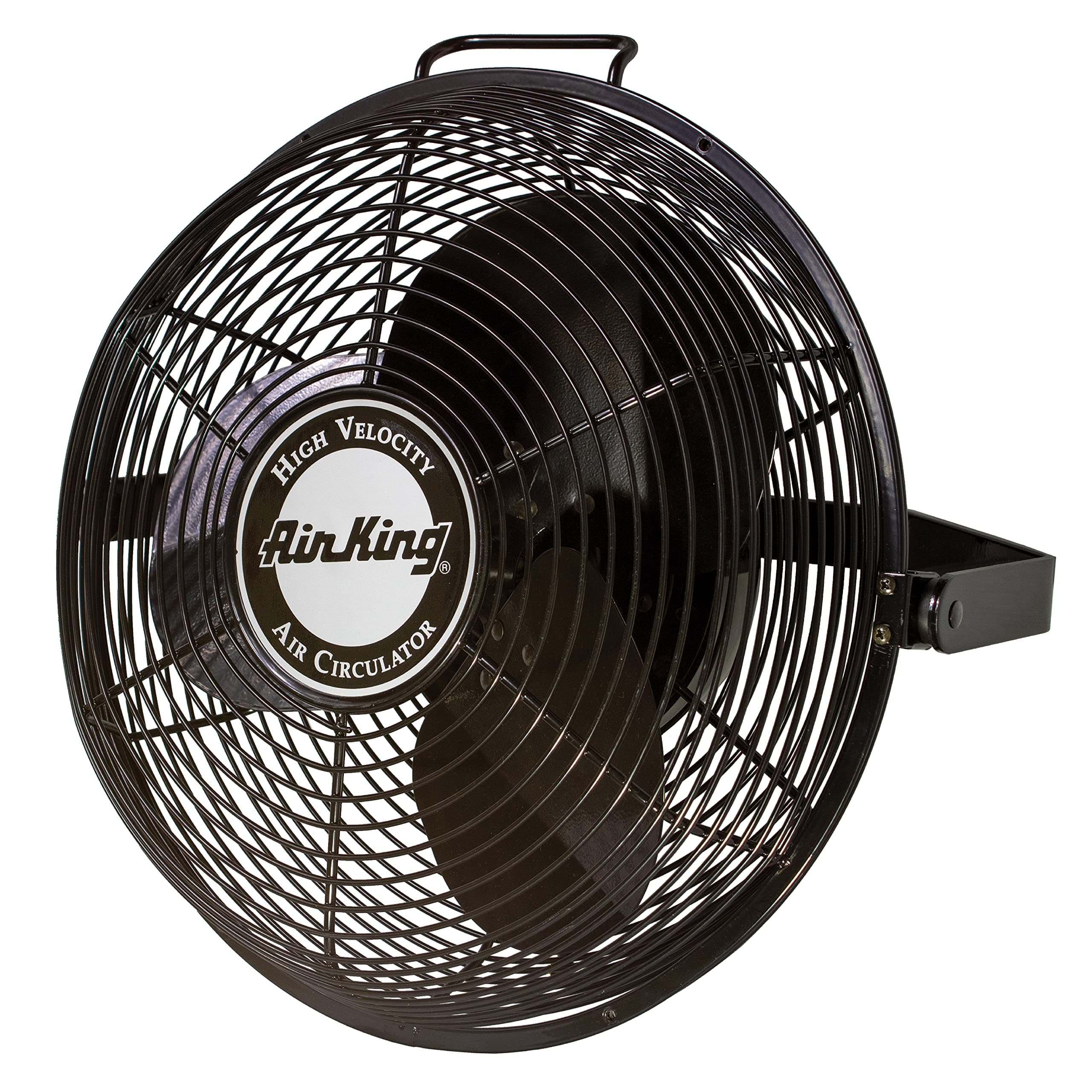 Air King 9314 14-Inch Industrial Grade High Velocity Multi Mount Fan,Black