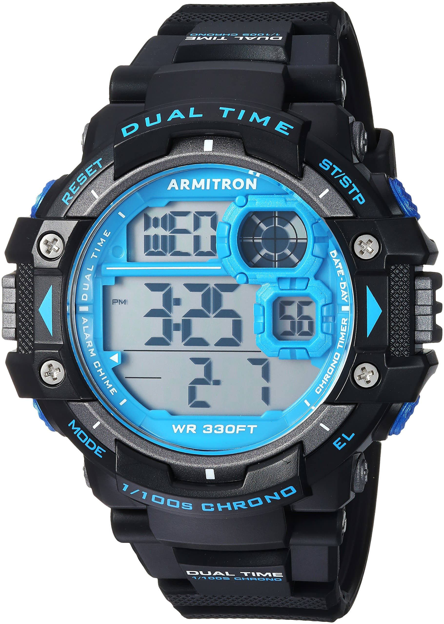 Armitron Sport Men's Digital Chronograph Resin Strap Watch, 40/8309