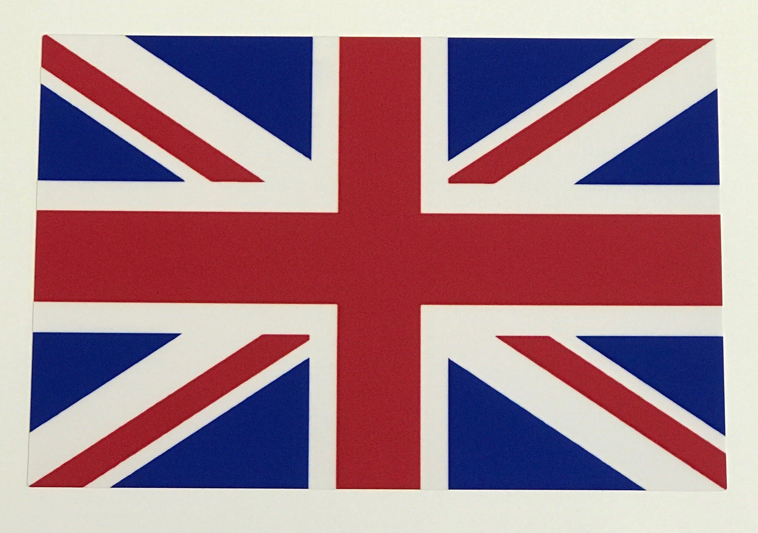 Check6 C6P30 UK United Kingdom Flag 6x3.75 inches 2 Pack