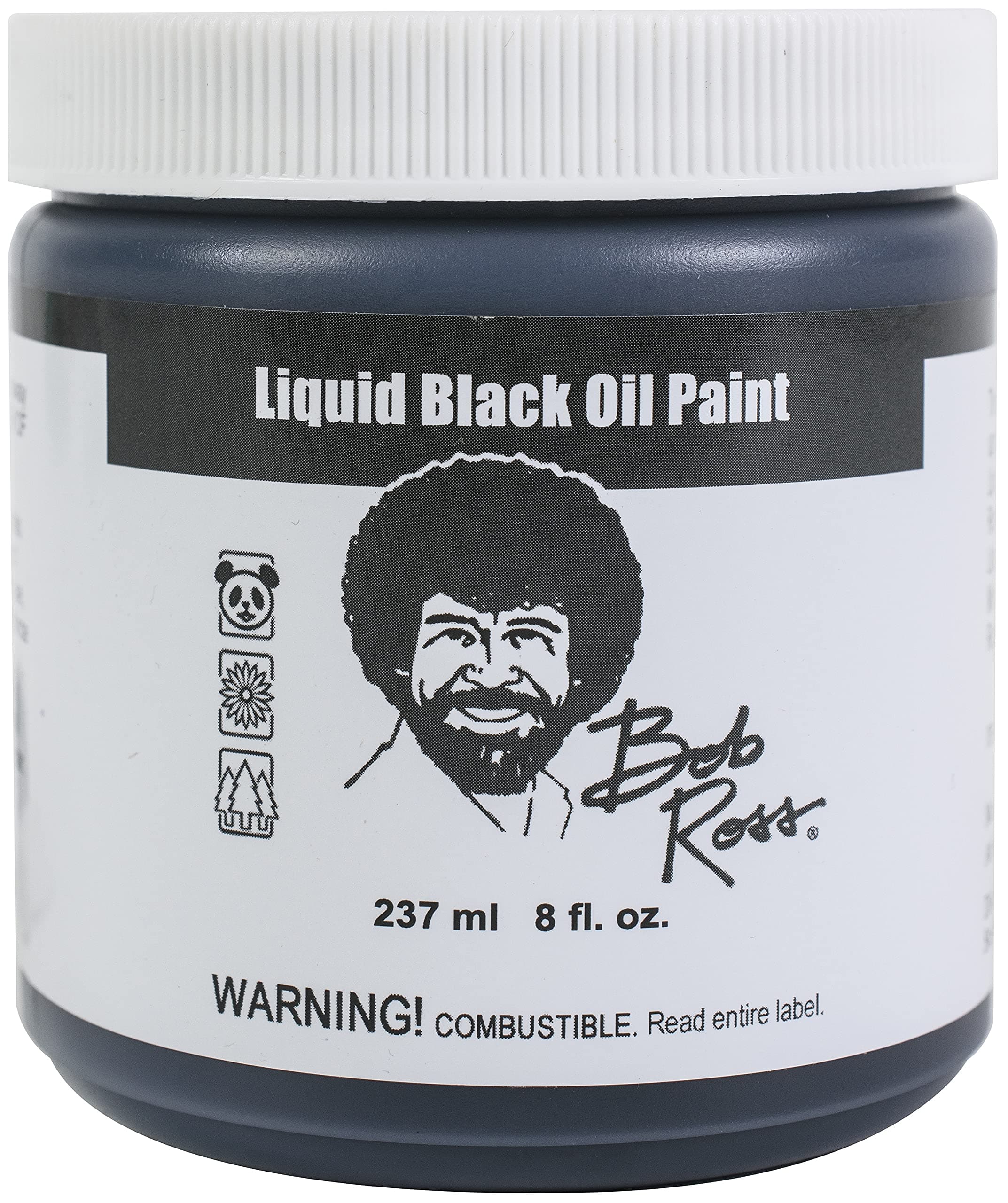 Bob Ross Liquid Black 250Ml-Black