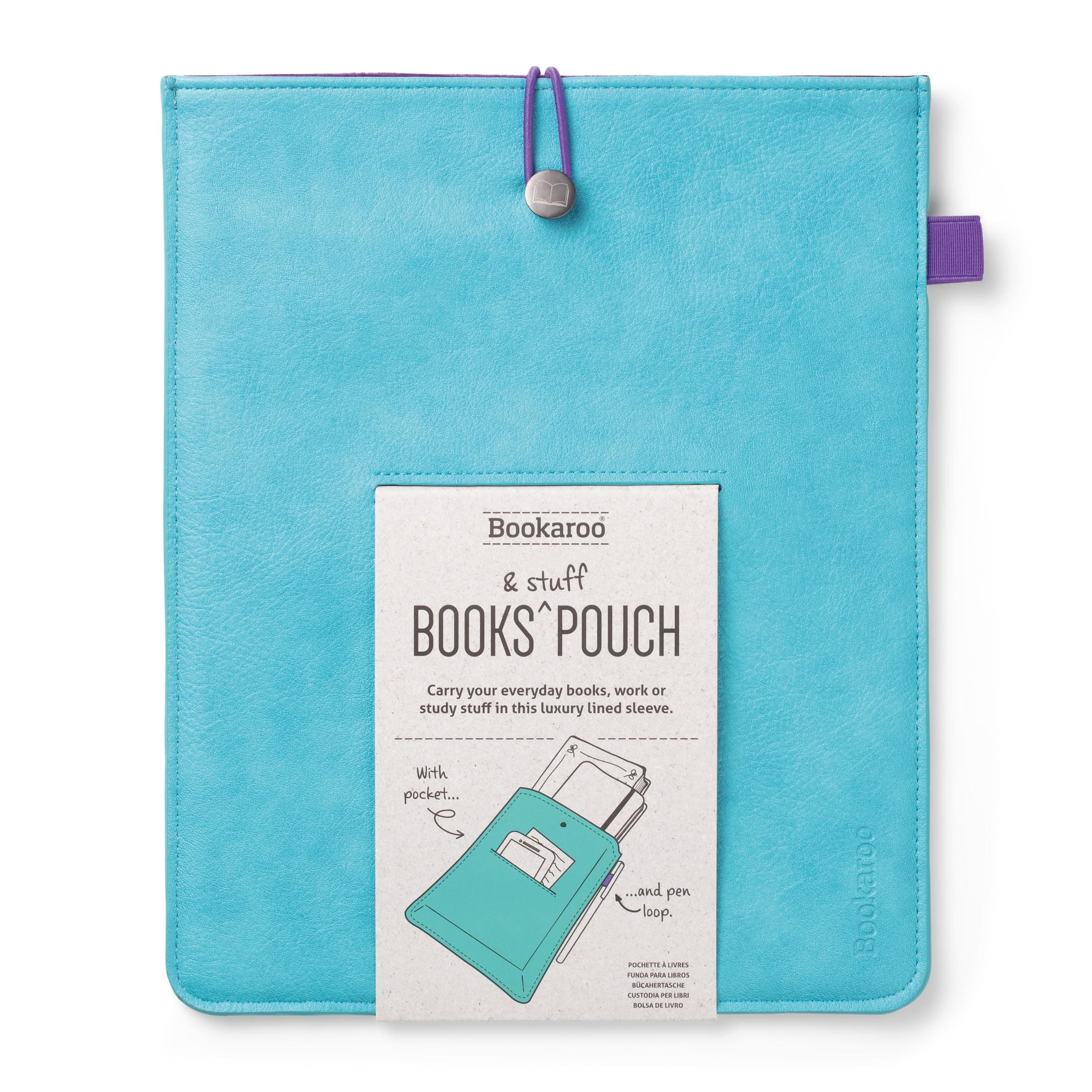 IF Bookaroo Books & Stuff Pouch - Turquoise