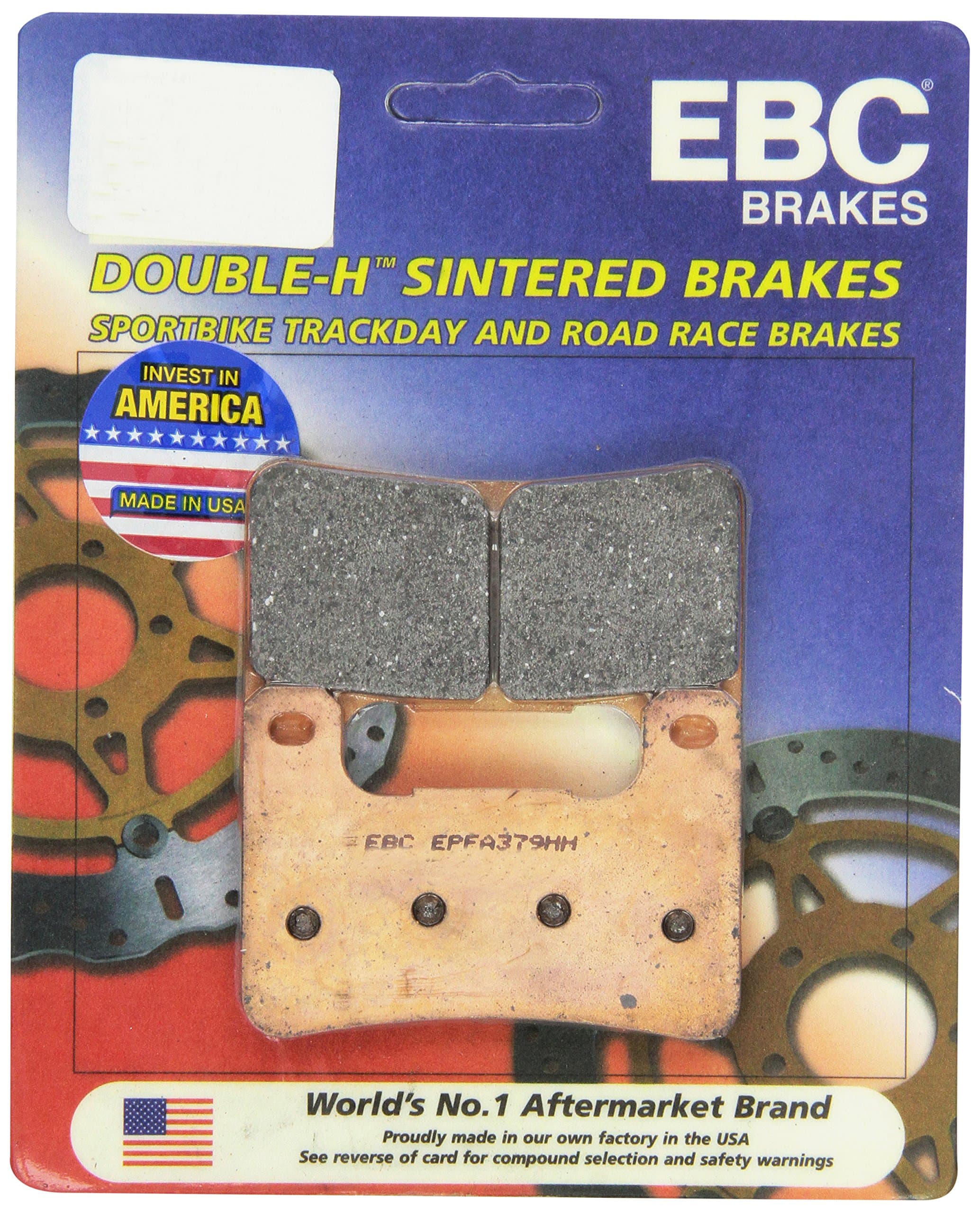 EBCBrakes EPFA379HH EPFA Double H Sintered Disc Brake Pad