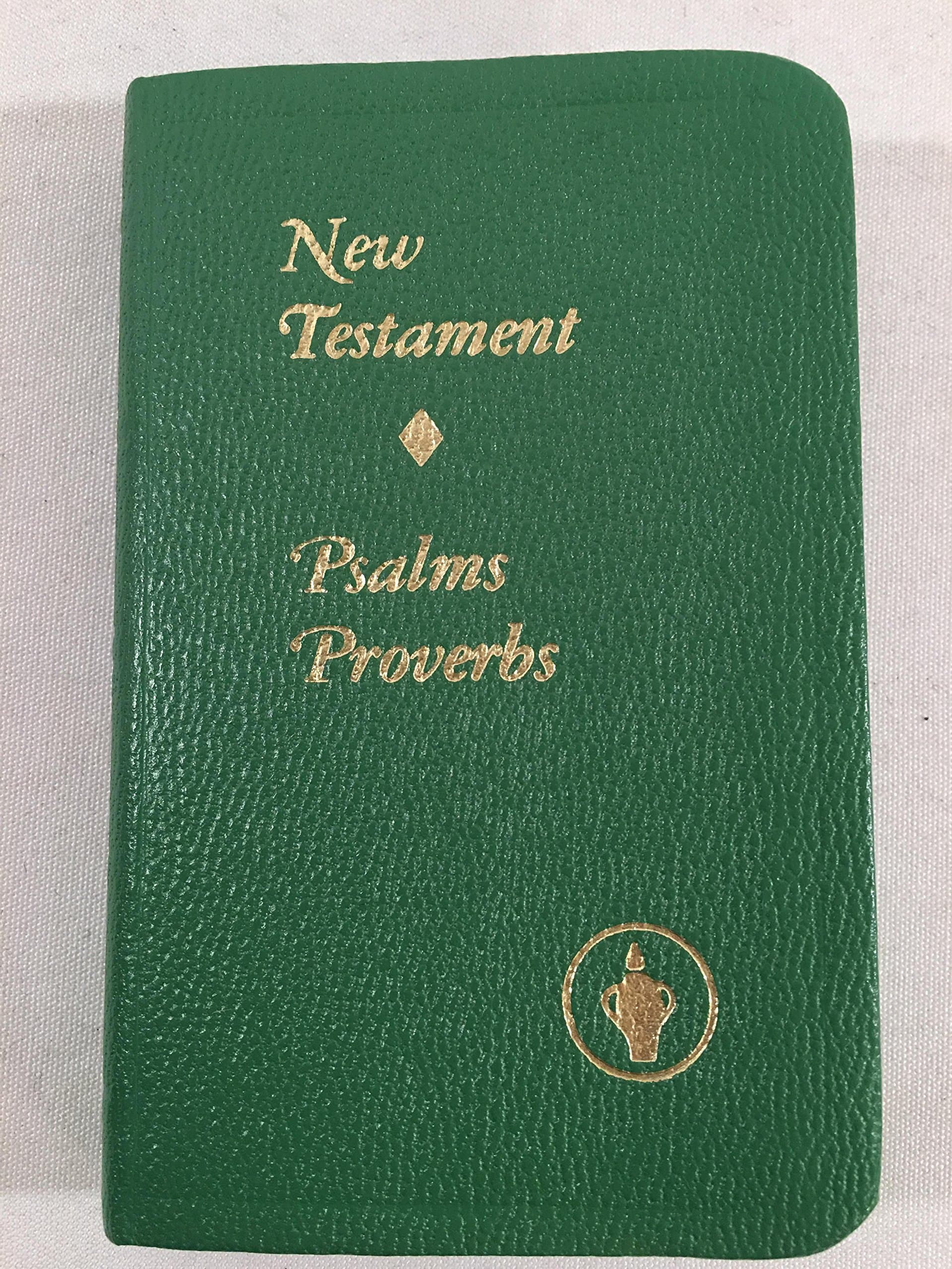 New Testament Psalms Proverbs (Pocket Size Bible)