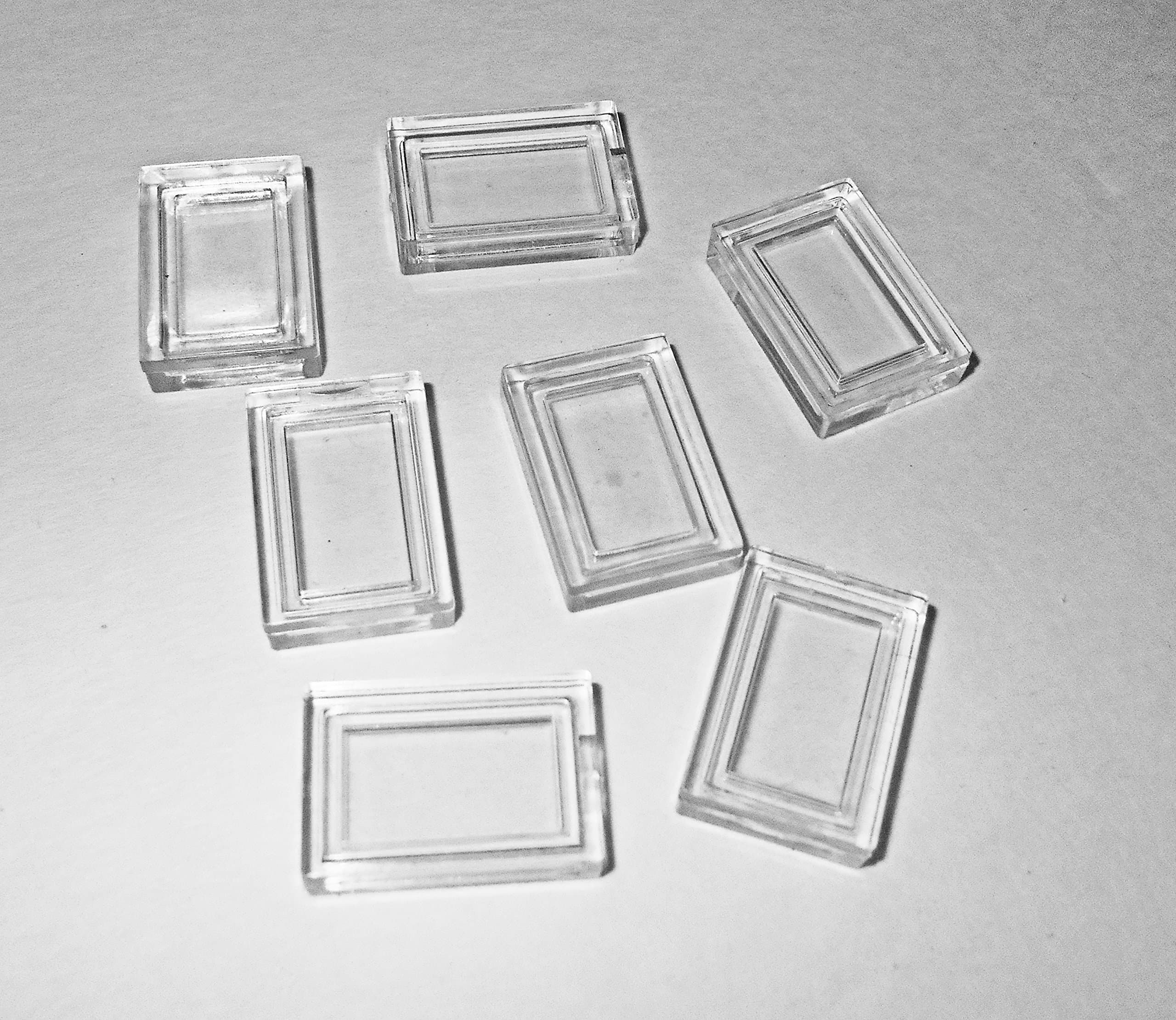 (4 Count, One Gram Capsule) Buffalo Bar 1 Gram Capsules, 1 g Ingot Plastic Case, Protect Your Metal Collection, for Fractional Bars