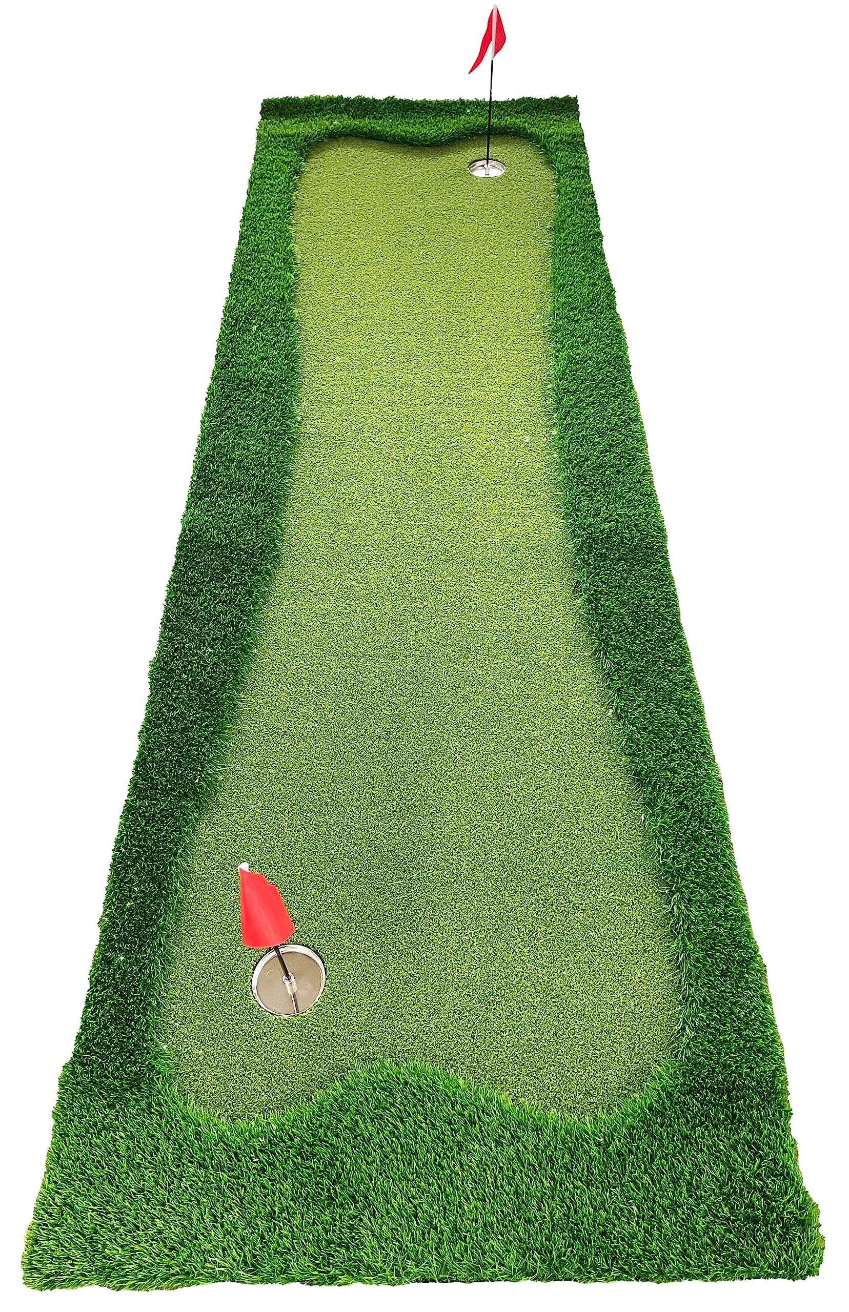 Professional Large Realistic Putting Training Mat, 3 Feet by 10 Feet Green