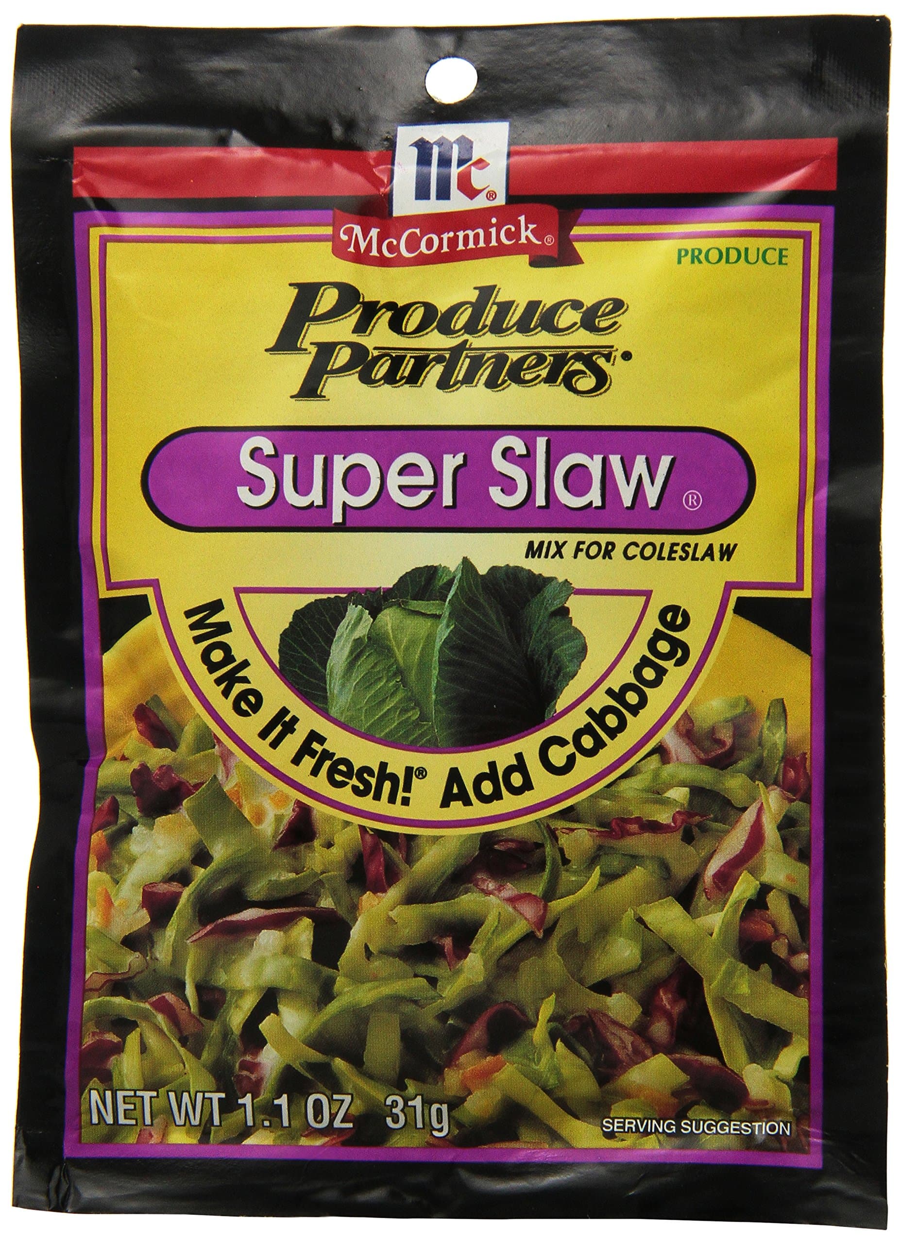 Produce Partners Super Slaw Mix, 1.1000-ounces (Pack of12)