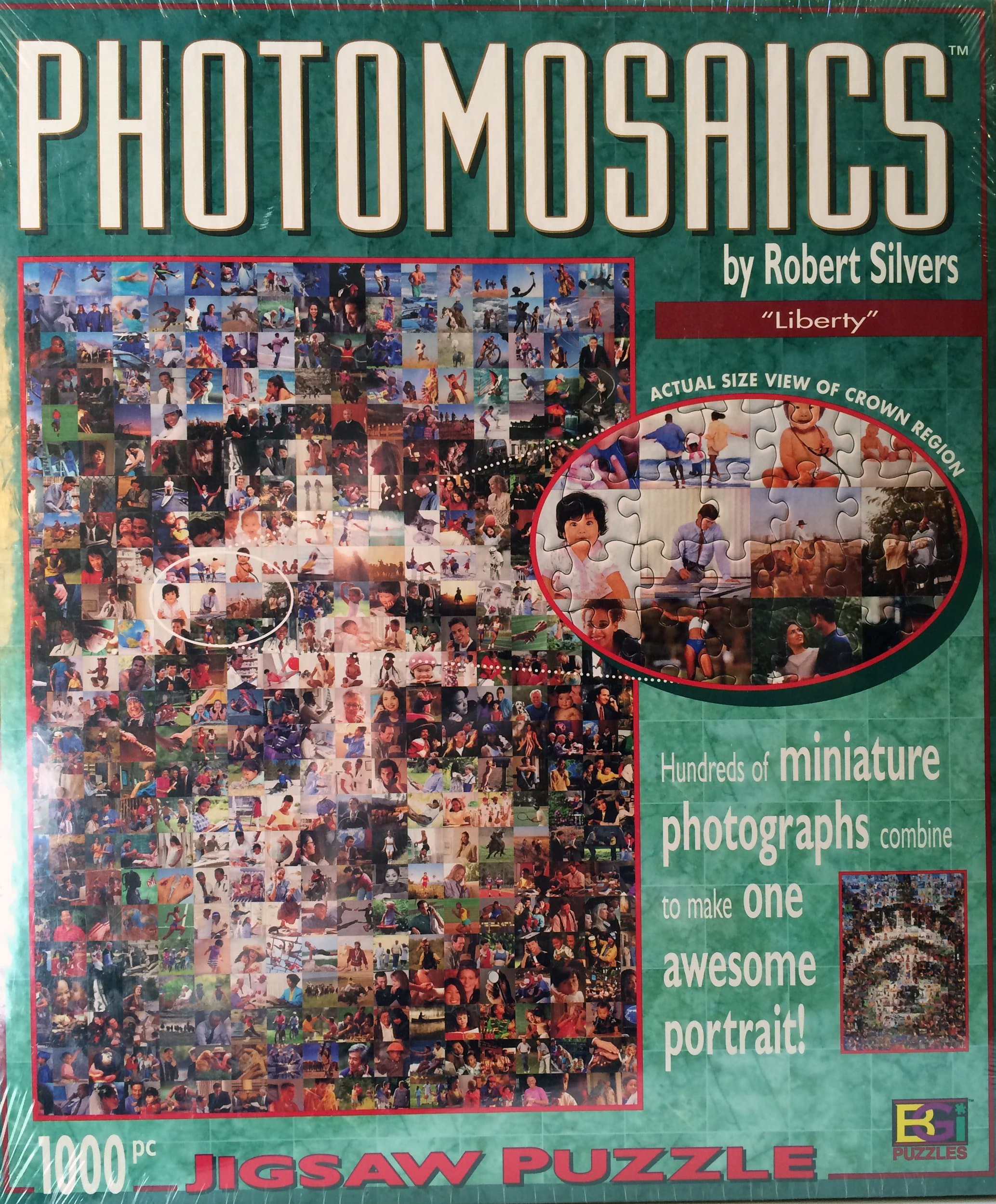 Photomosaic Jigsaw Puzzle Liberty