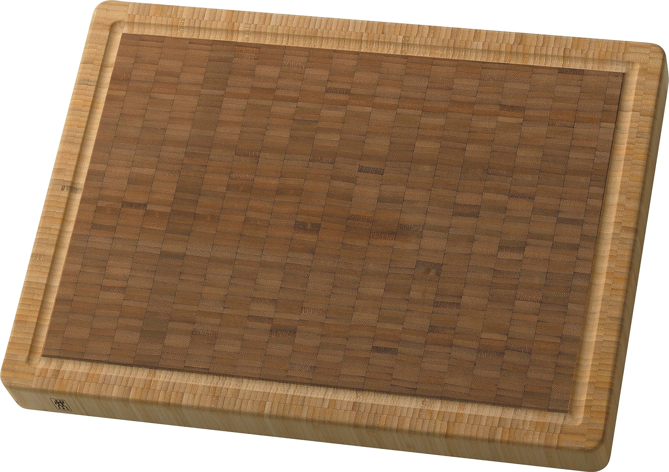 Zwilling Kitchen Zwilling Bamboo Cuttting board. Oiled Bamboo. 42x31x4 cms cutting surface. Reversible. Features juice groove.